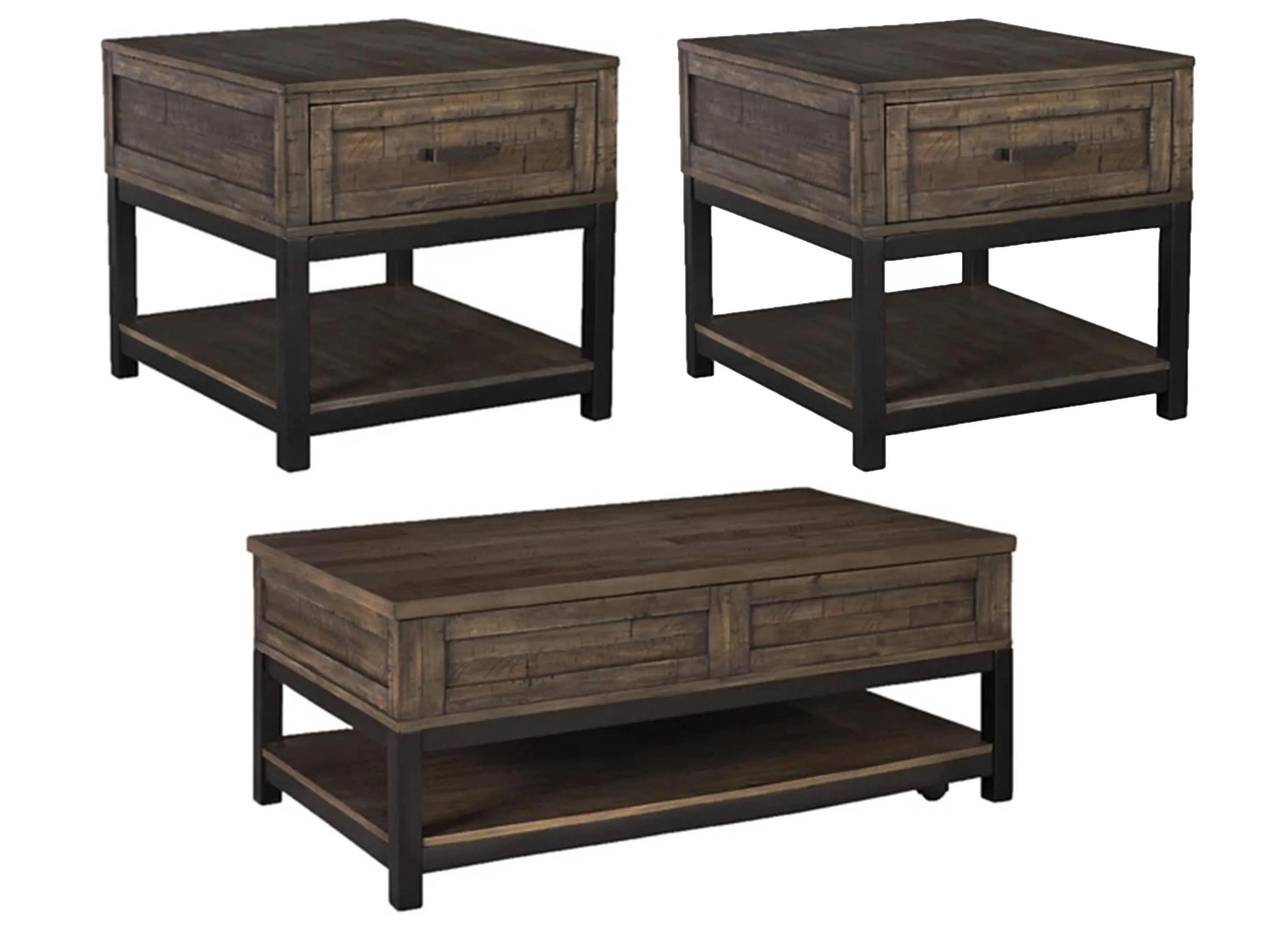 Johurst 3-pc. Occasional Tables w/Casters