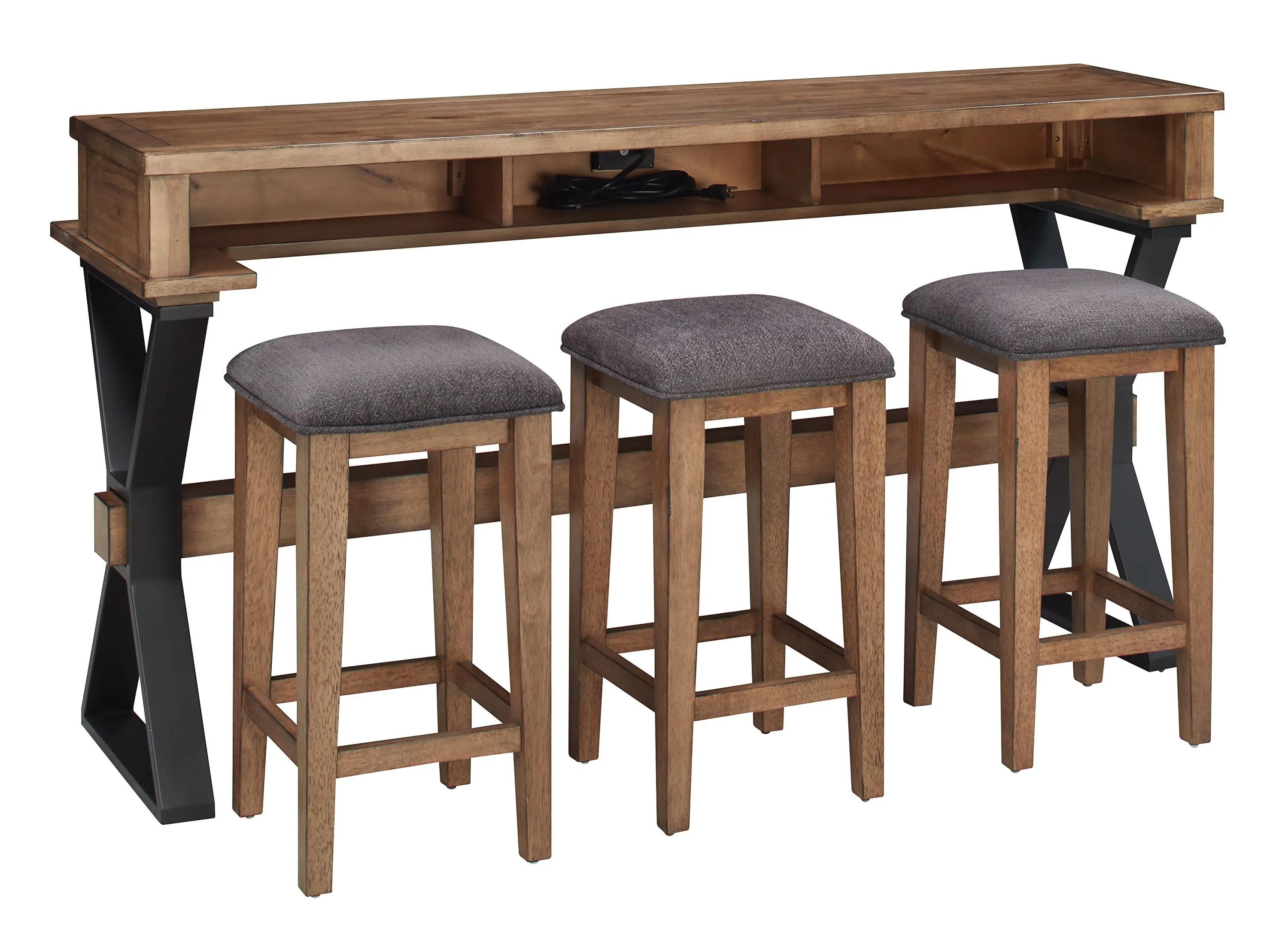 Bay Ridge 4-pc. Console Table with Stools