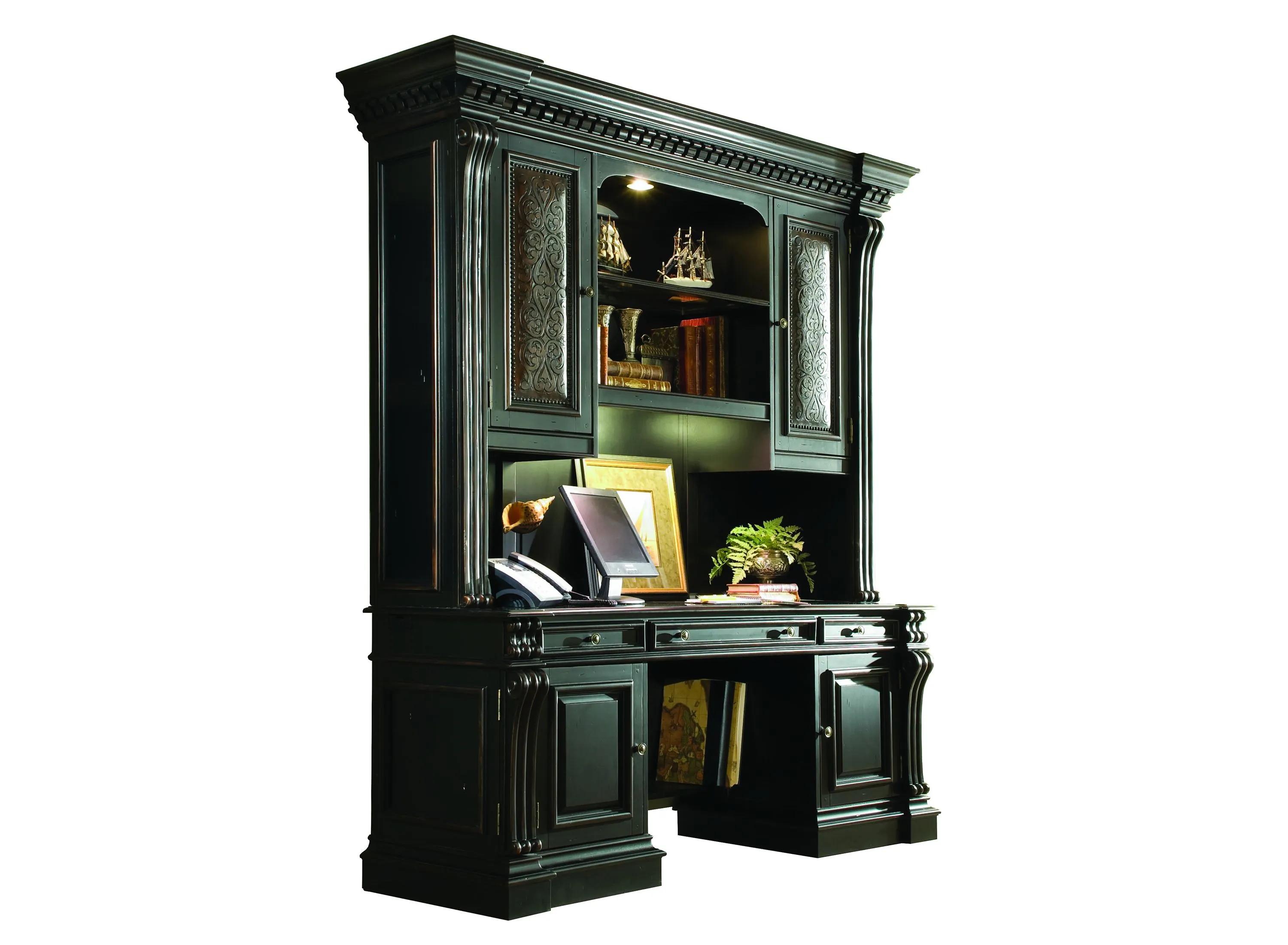 398219874 Telluride 2-pc. Computer Credenza w/ Hutch sku 398219874