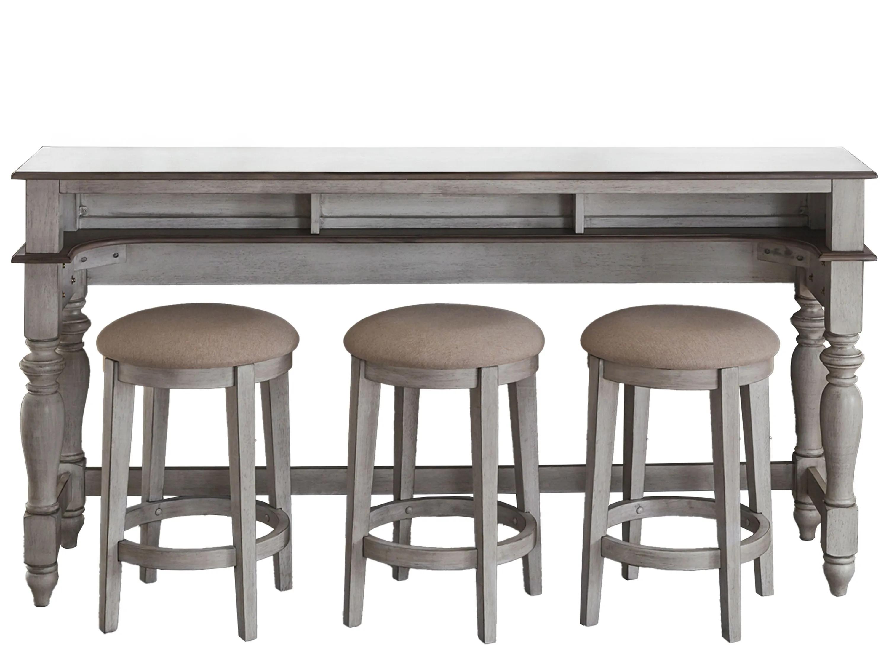 Ocean Isle 4 Piece Console Set