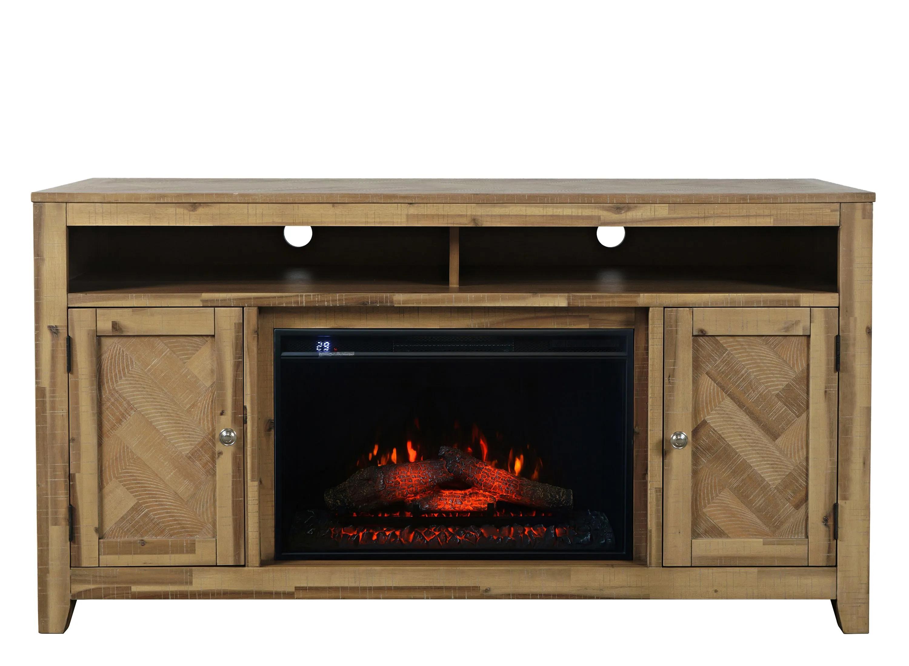 Fairview TV Stand w/ Electric Fireplace