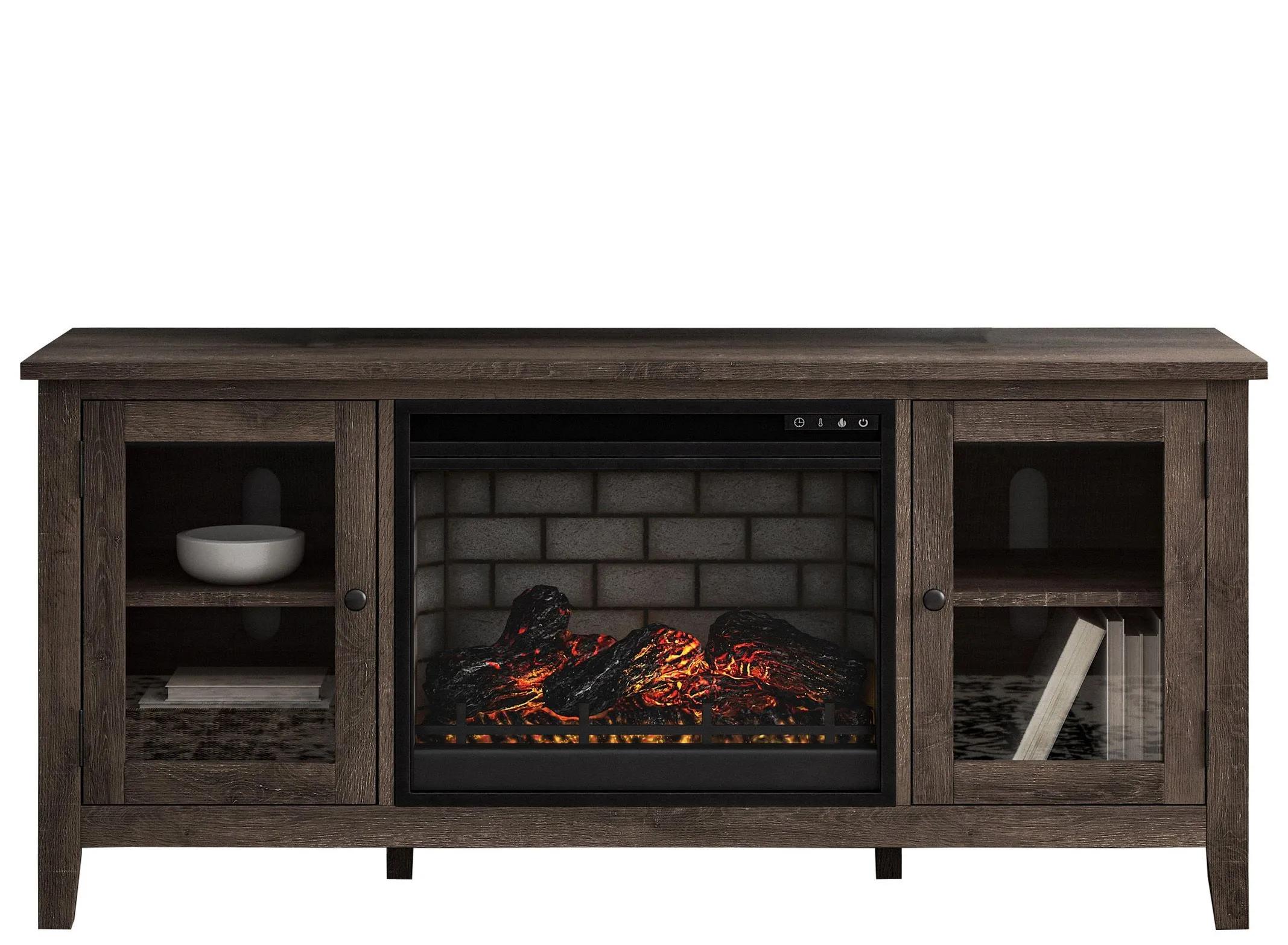 Arlenbry TV Stand & Electric Fireplace