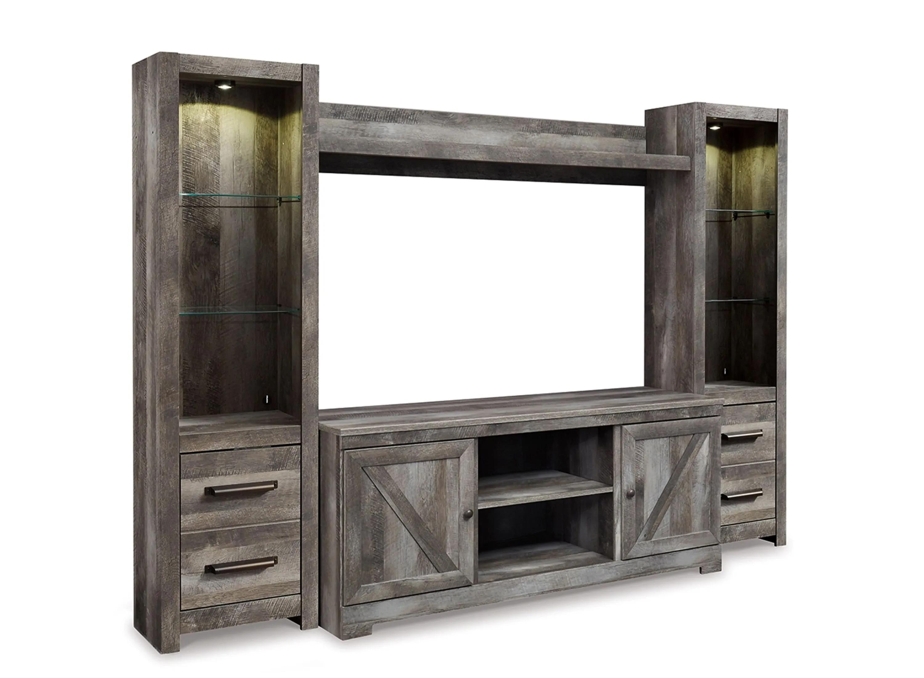 Wynnlow 4-pc. Entertainment Center