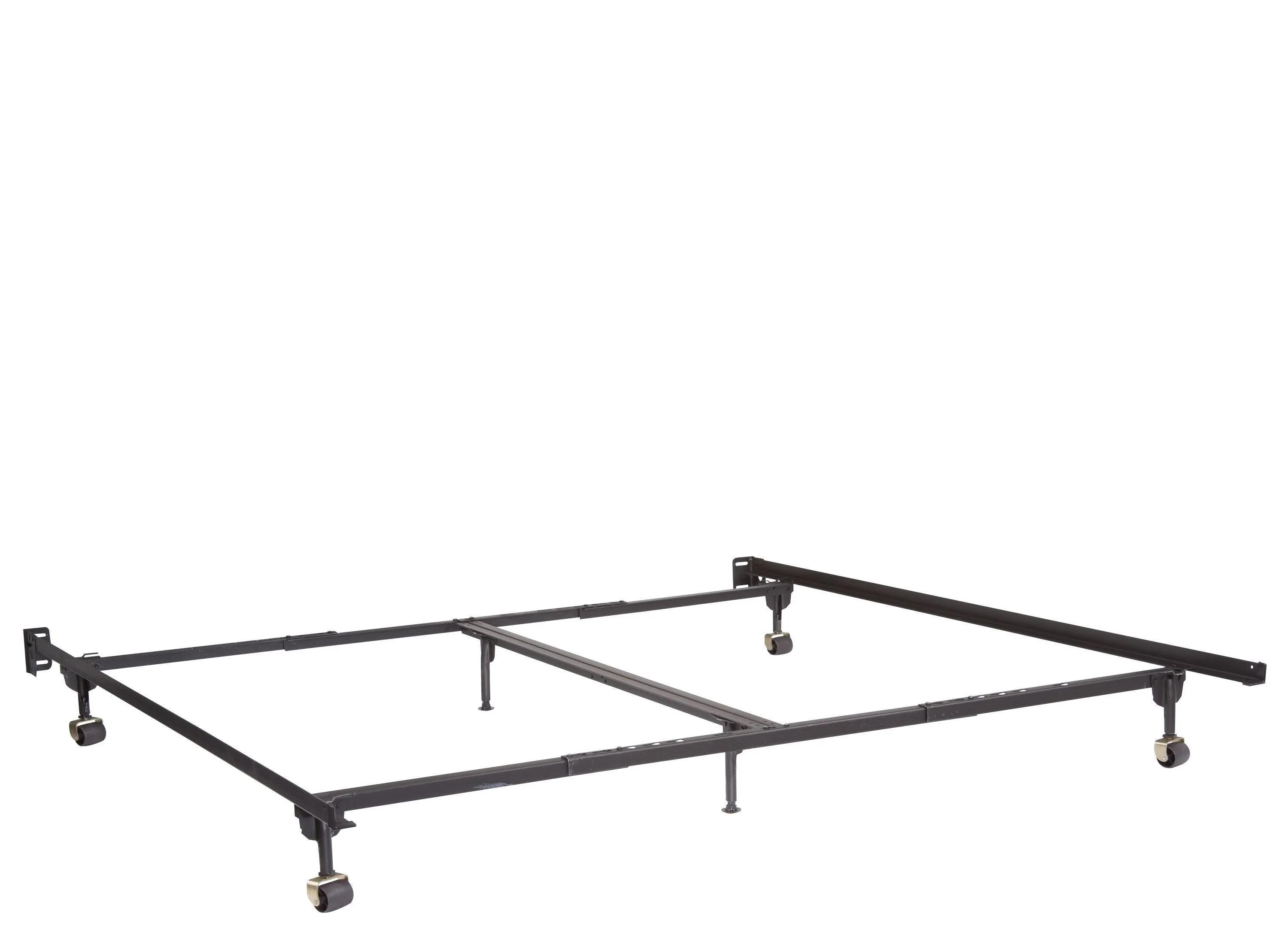 Adjustable Bed Frame w/ Casters - Queen/King