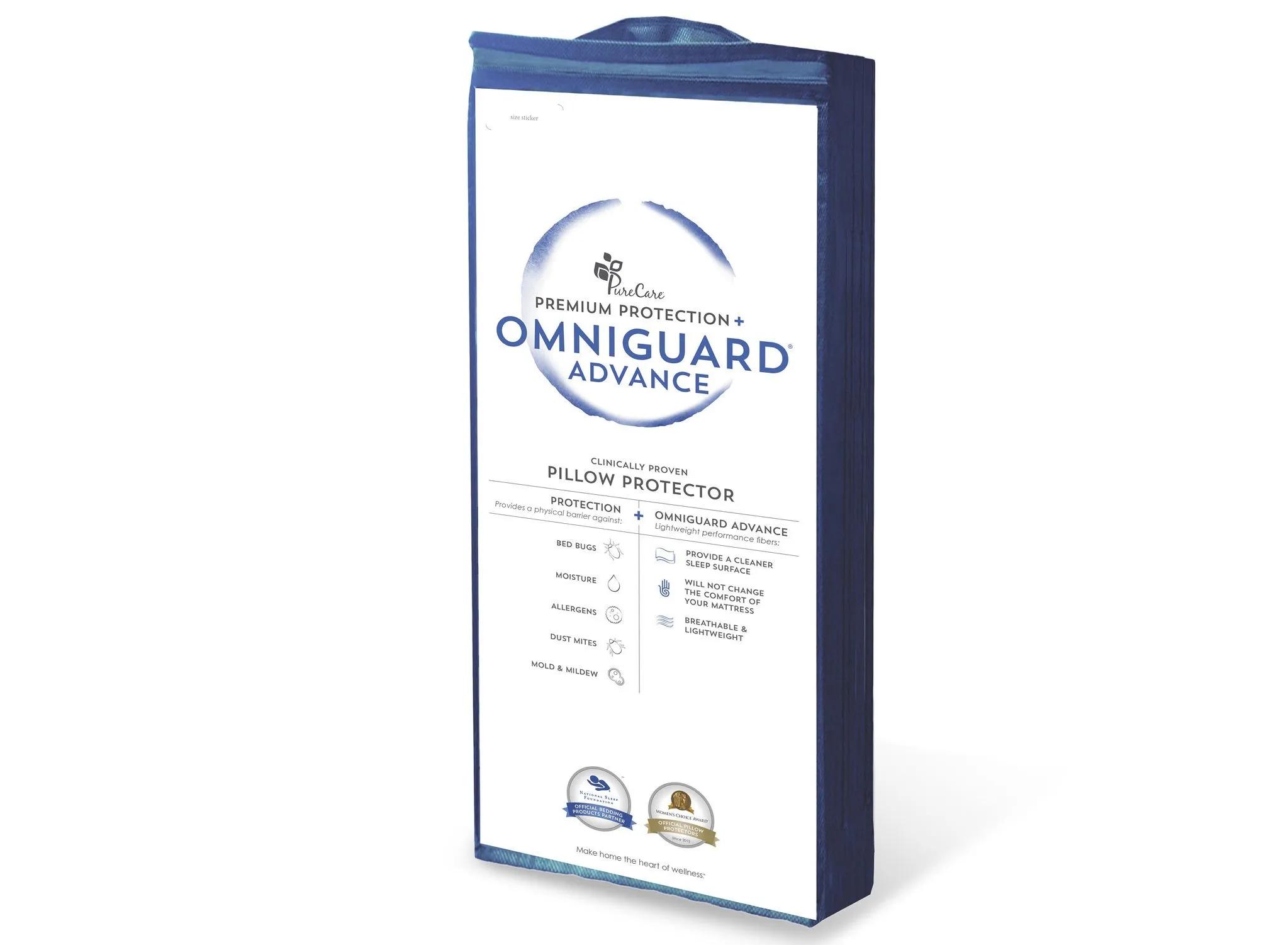 PureCare OmniGuard Pillow Protector - Queen
