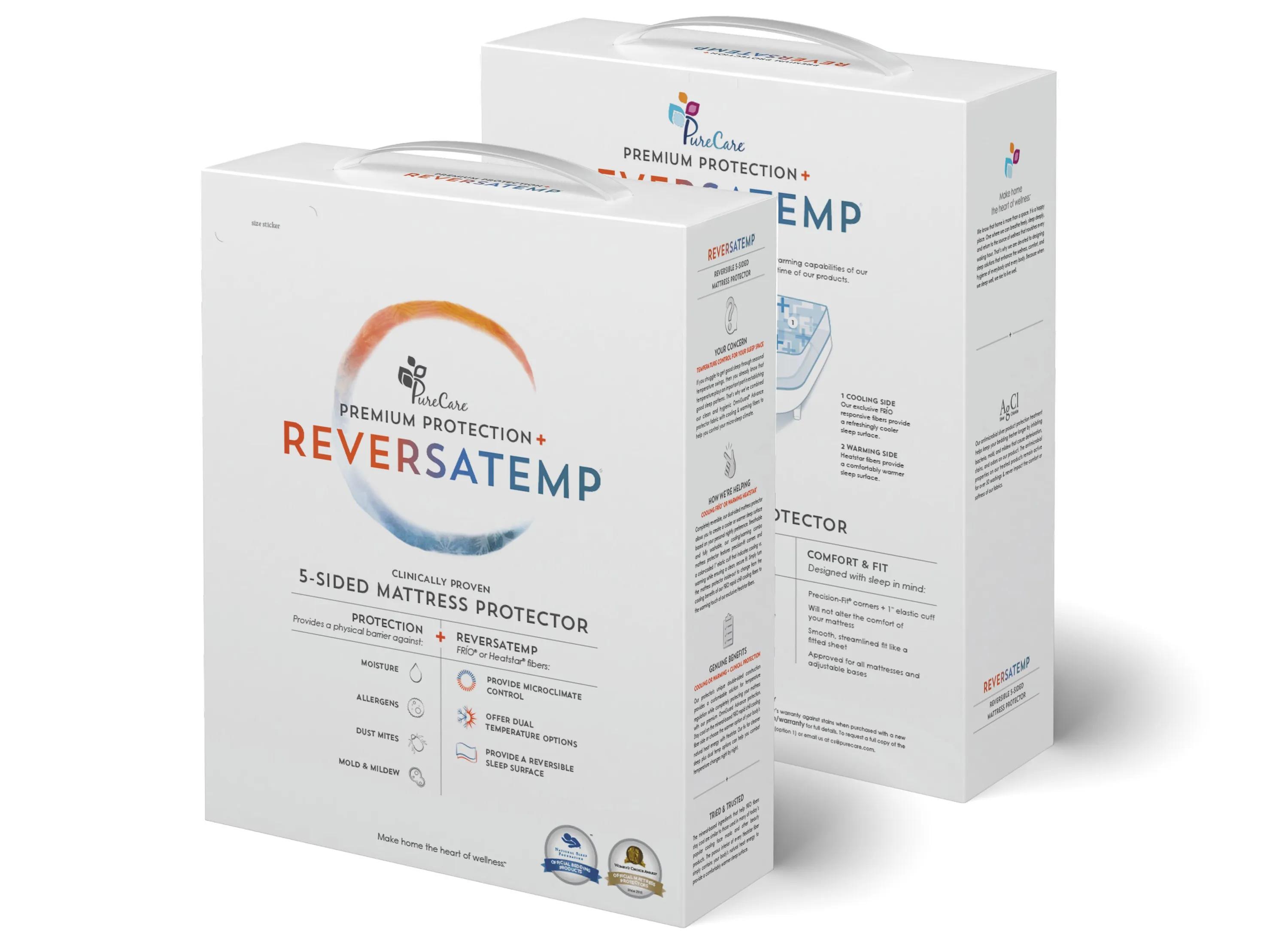 PureCare ReversaTemp 5-Sided Mattress Protector