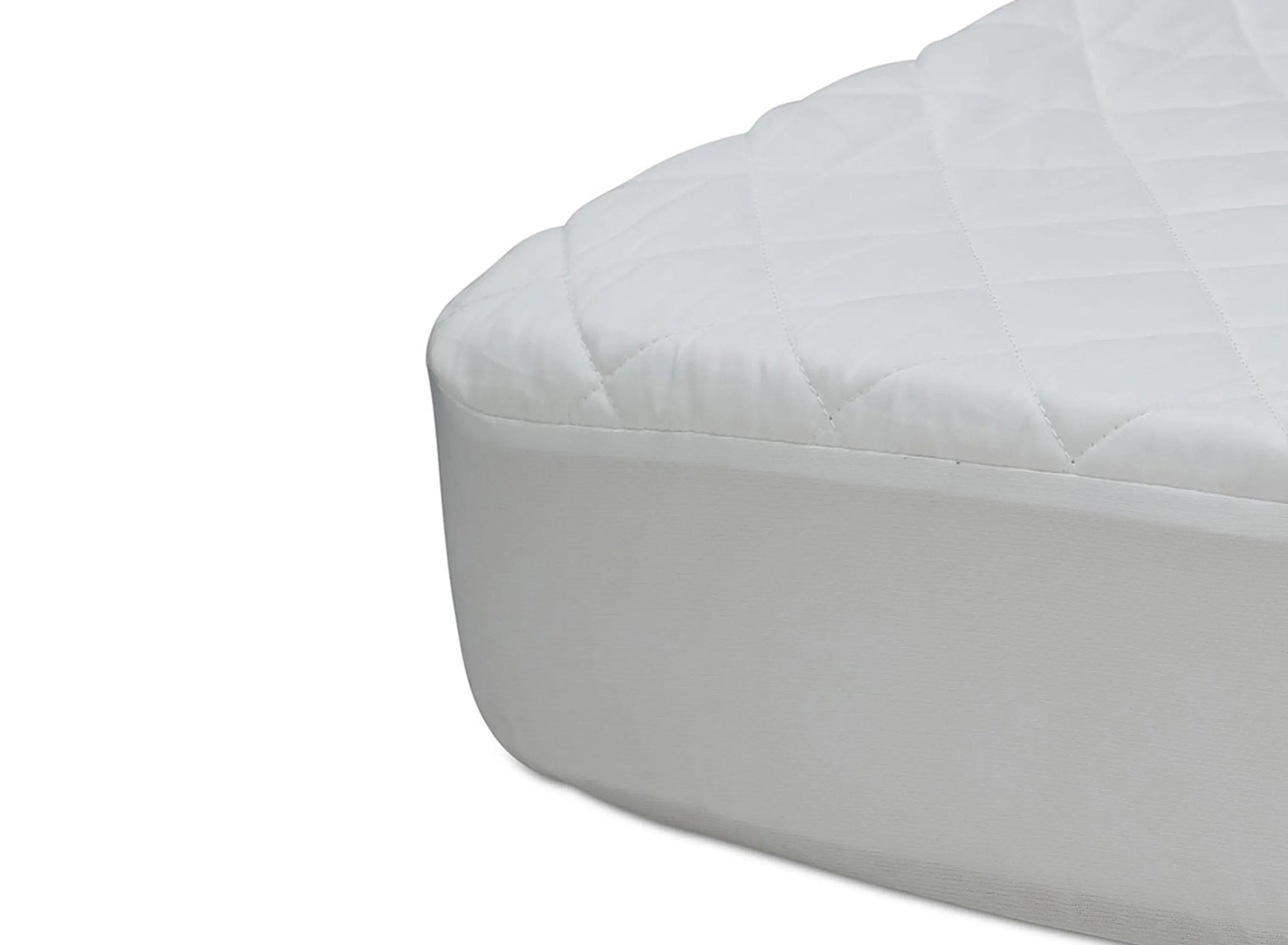 Beautyrest Black Luxury Fitted Mattress Pad Cover by Delta Children