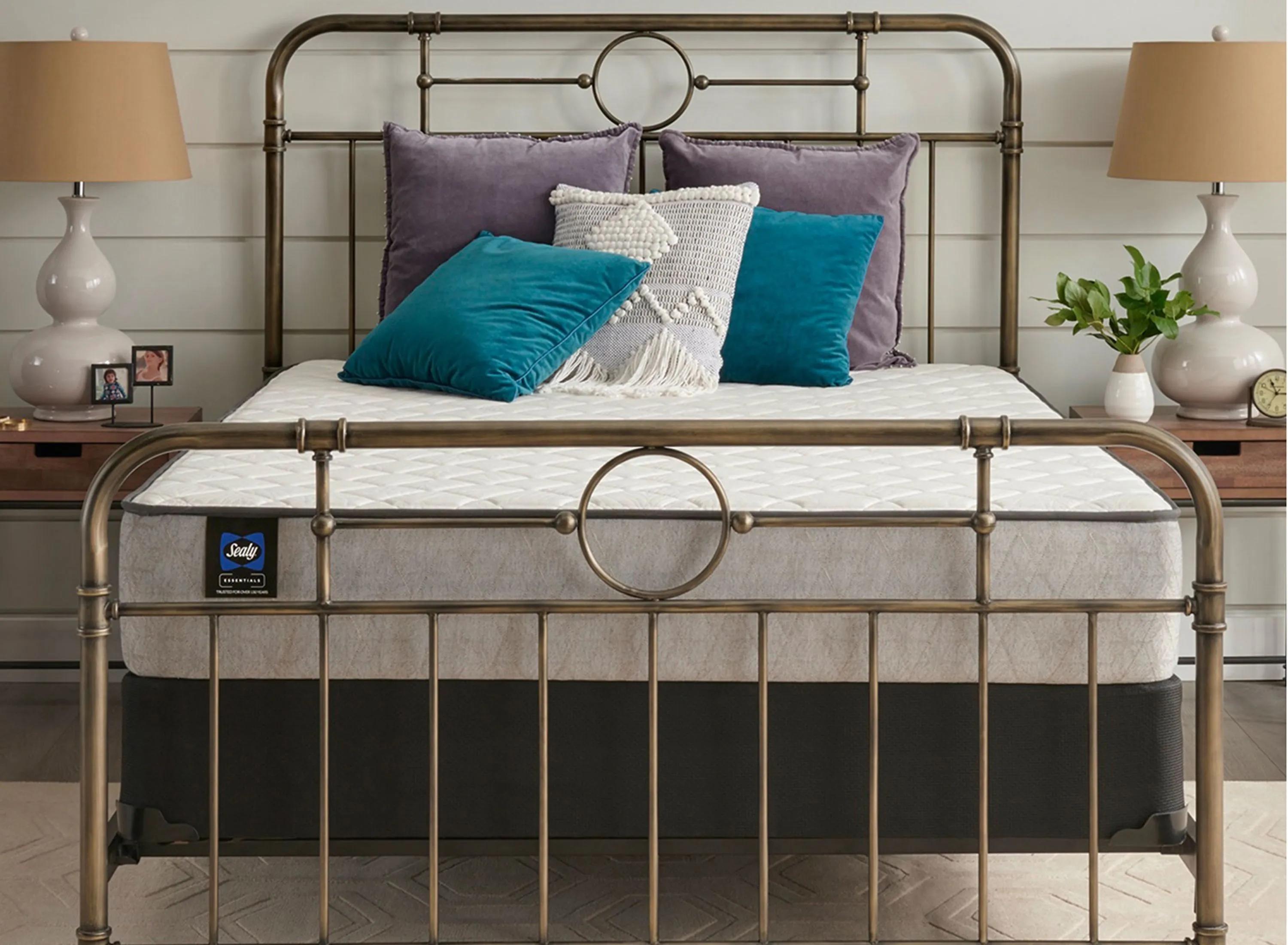 460175290 Sealy Essentials Autumn Ash Plush Mattress sku 460175290