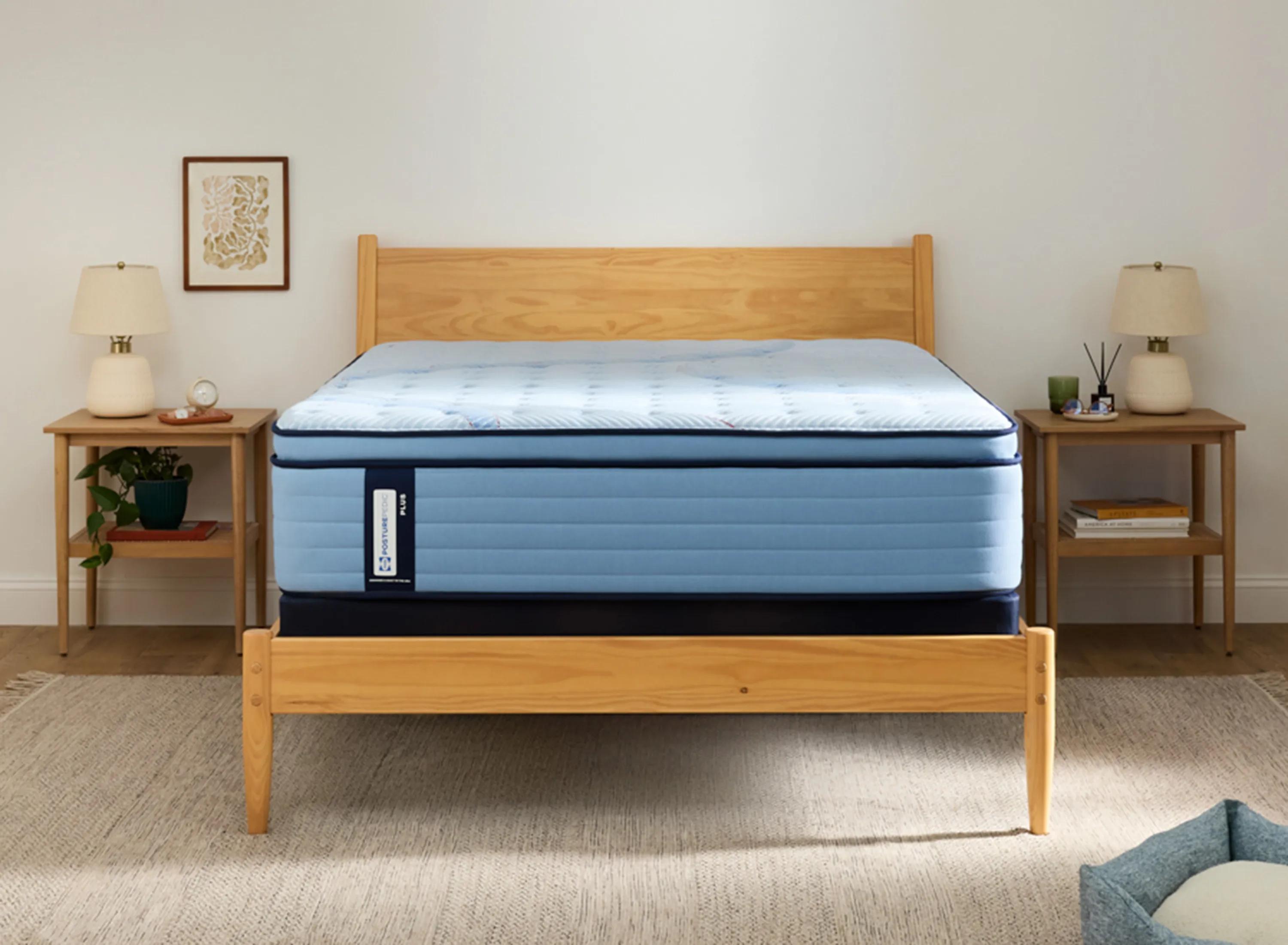 Sealy Posturepedic Plus London Grove Firm Euro Pillowtop Mattress