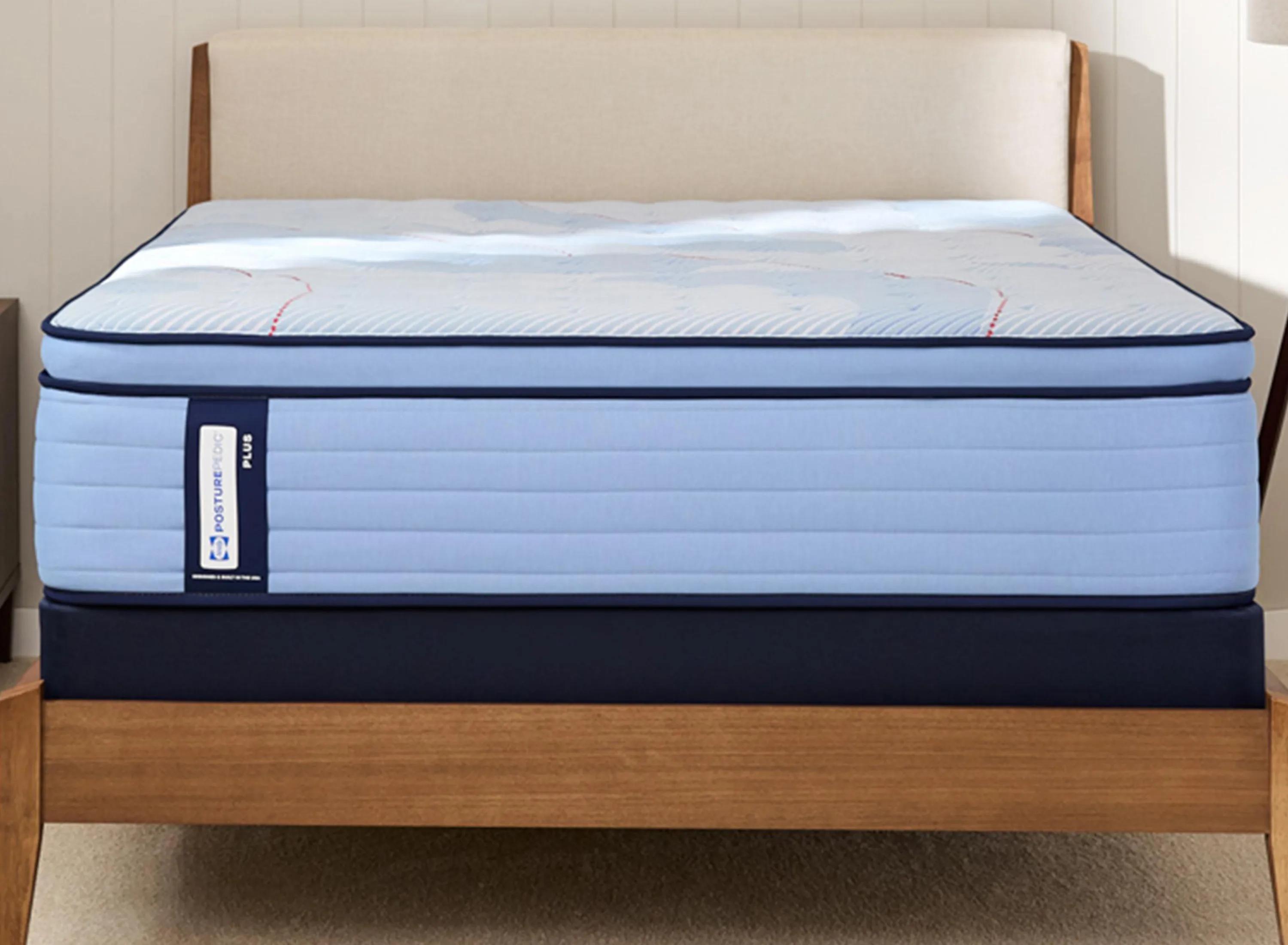 Sealy Posturepedic Plus London Grove Medium Euro Pillowtop Mattress