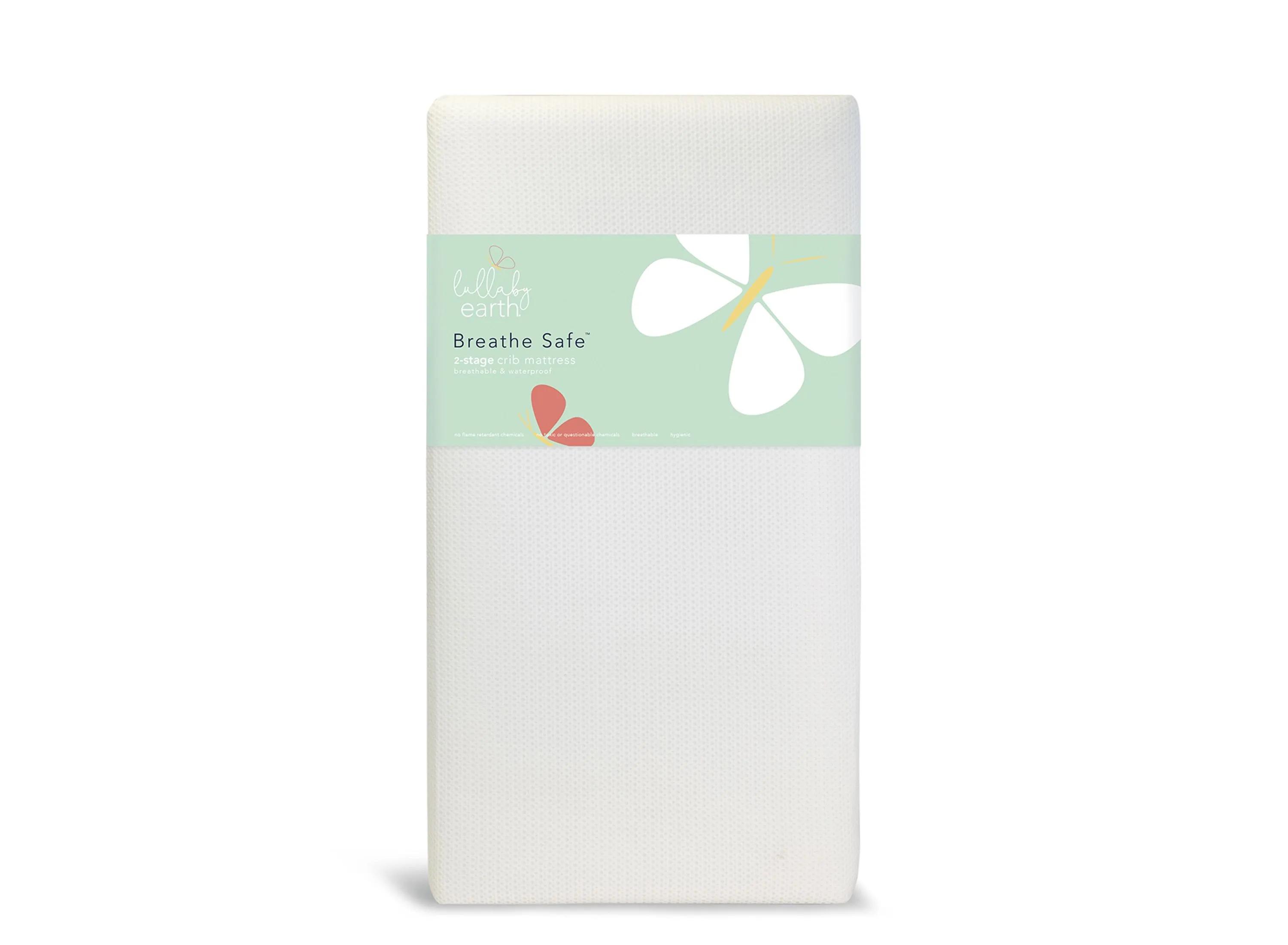 460293040 Lullaby Earth Breathe Safe 2-Stage Crib Mattress sku 460293040
