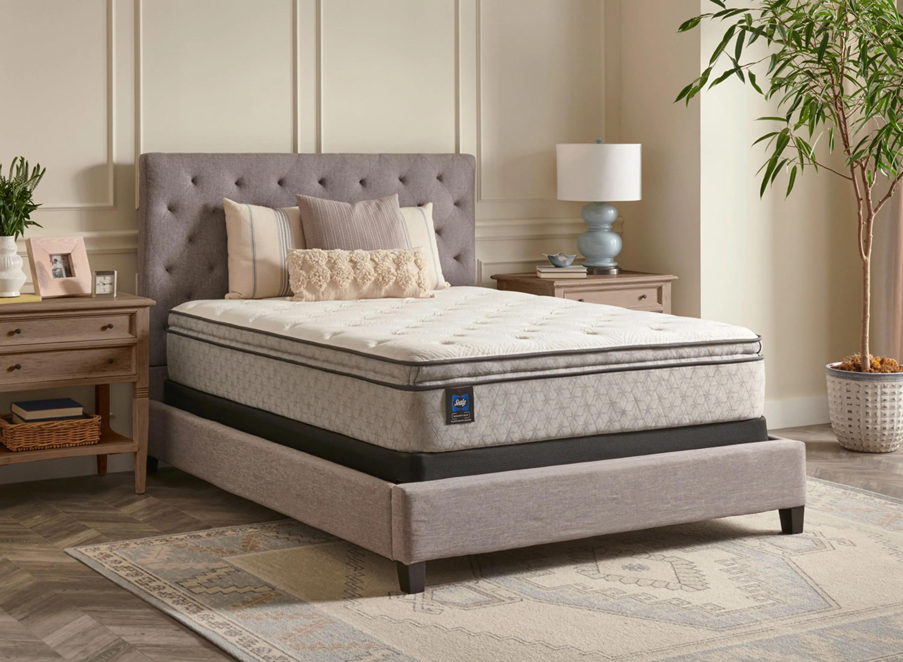 461034236 Sealy Essentials Bristol Harbor Plush Mattress sku 461034236