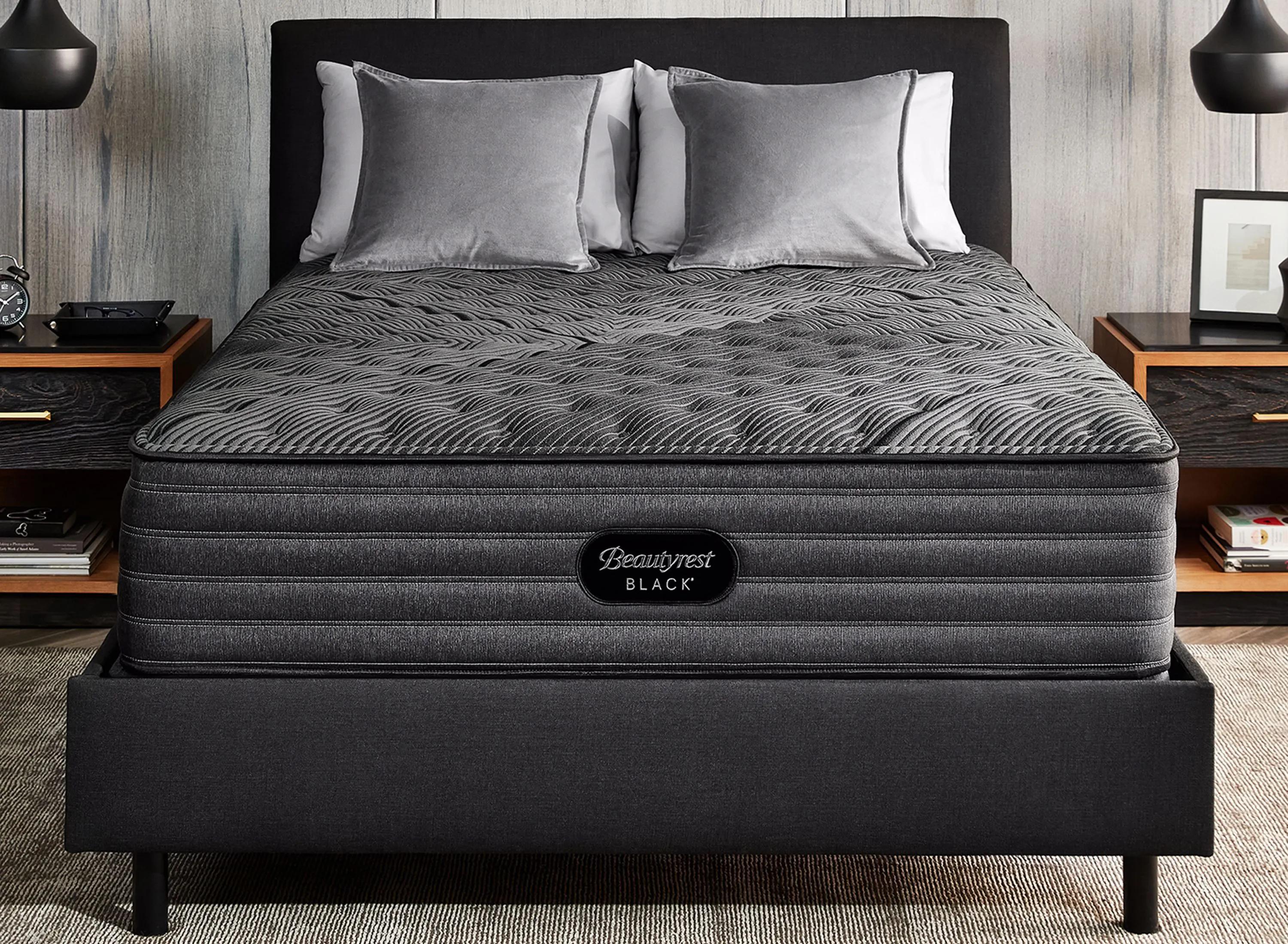 Black beautyrest mattress queen discount