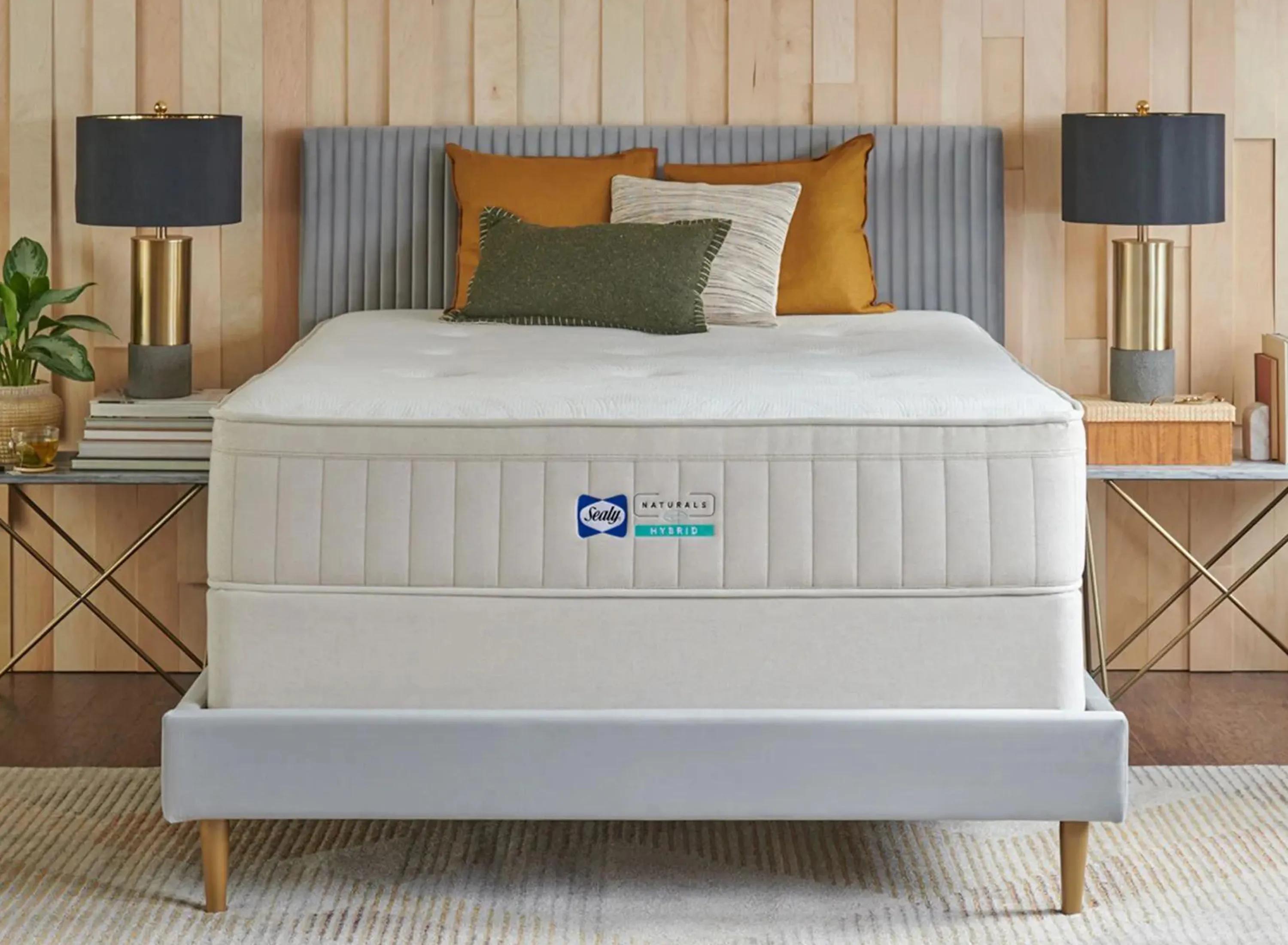 464149880 Sealy Naturals Medium Hybrid Mattress sku 464149880