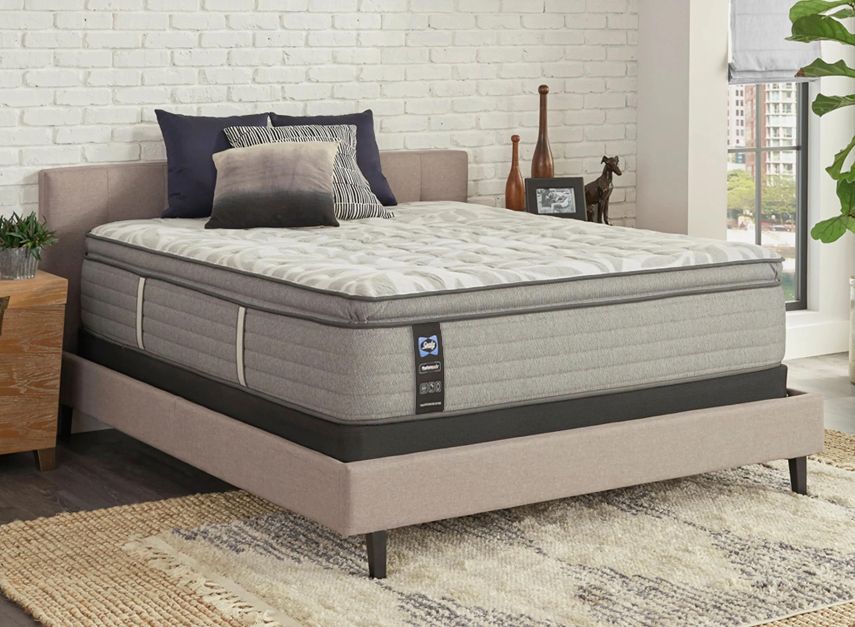 Sealy Posturepedic Mohegan Bluffs Medium Euro Pillow Top Mattress