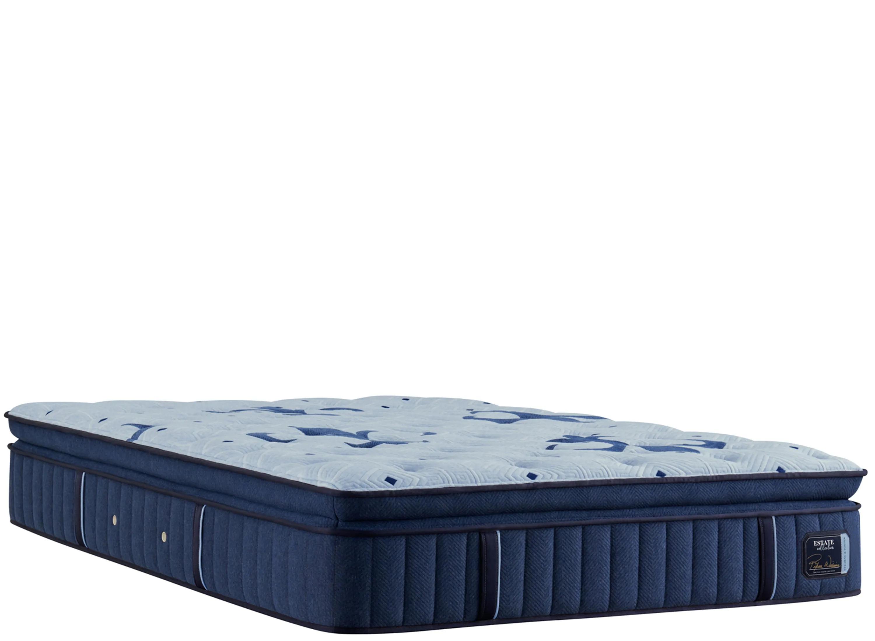 Stearns & Foster Estate Split California King Firm Euro Pillowtop Mattress Set