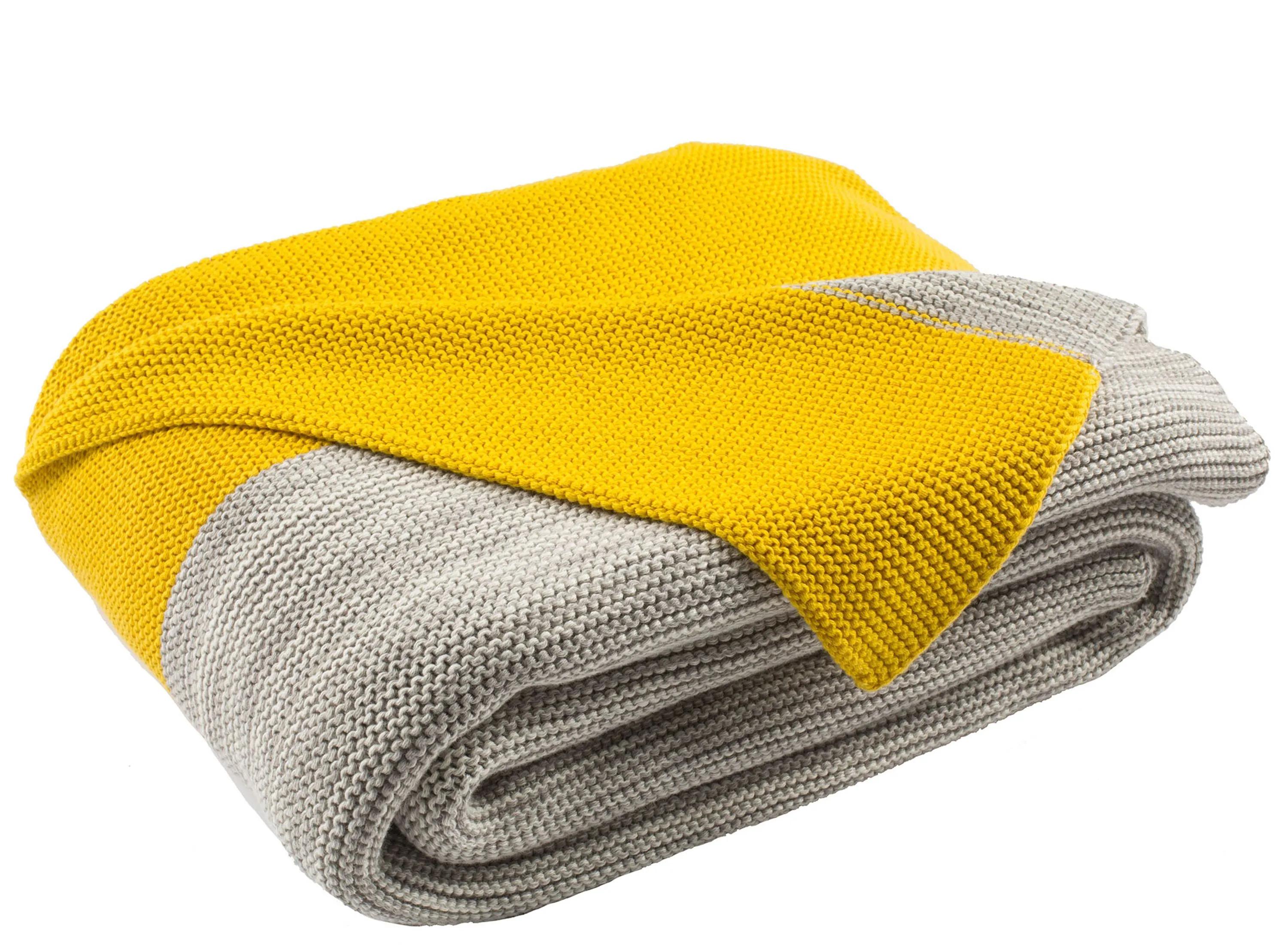 Sun Kissed Knit Throw