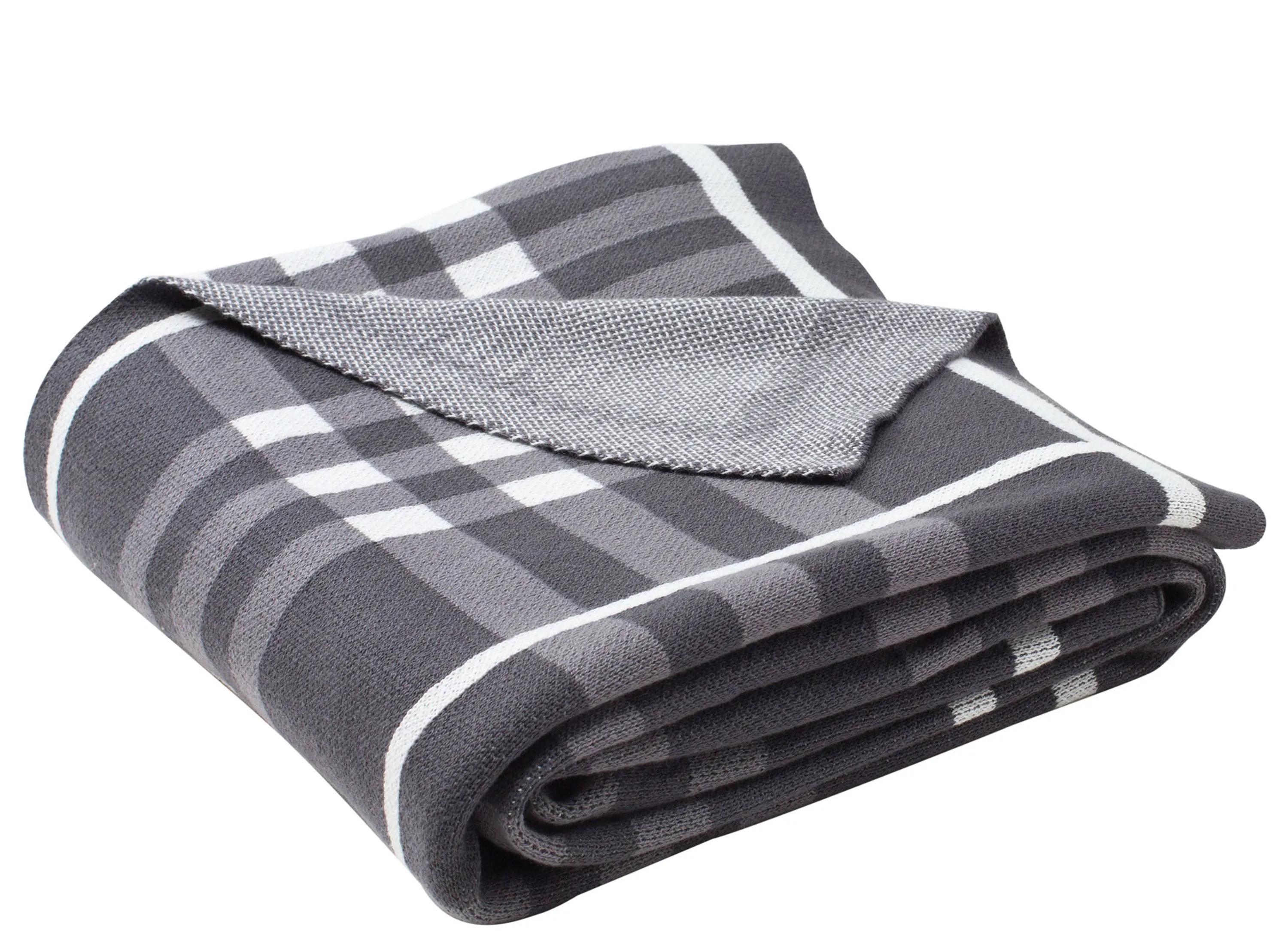 Unity Gingham Knit Throw