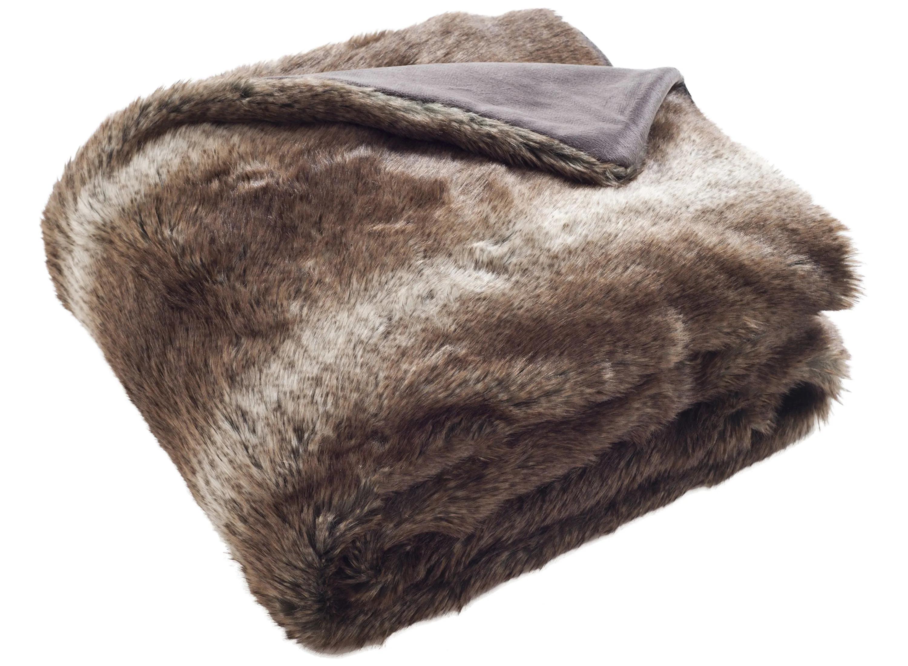 Faux Luxe Brick Throw