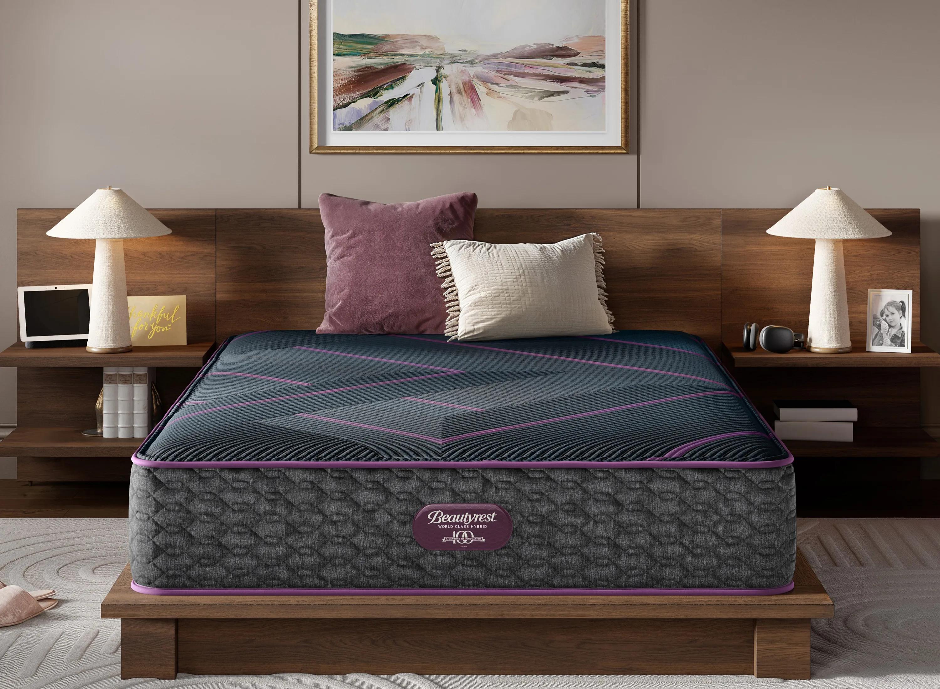 Beautyrest World Class Level Three Plush Hybrid Mattress