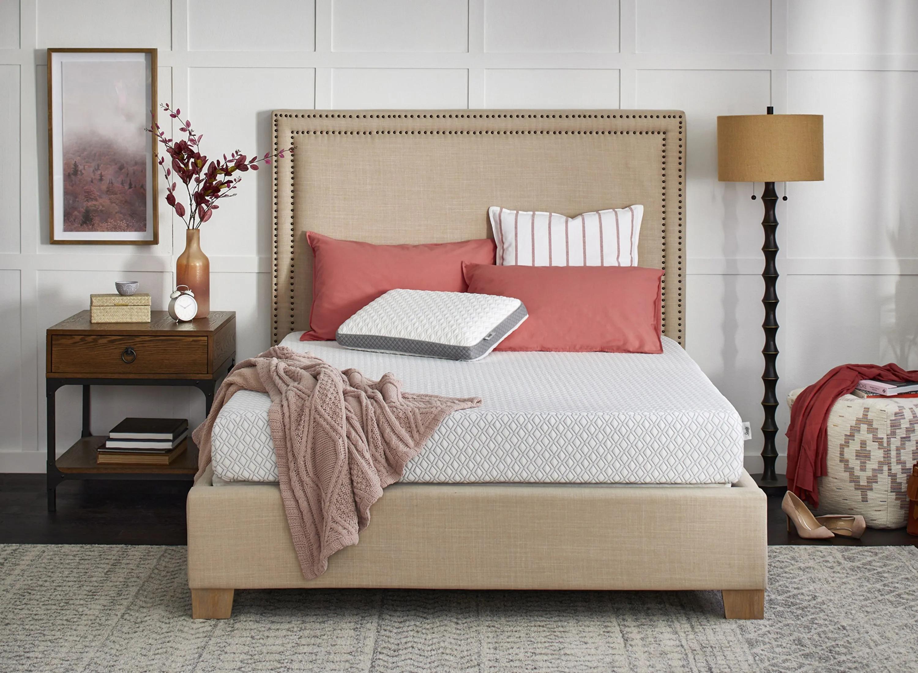 476318580 Sealy Cool + Clean 8 Medium Memory Foam Mattress sku 476318580