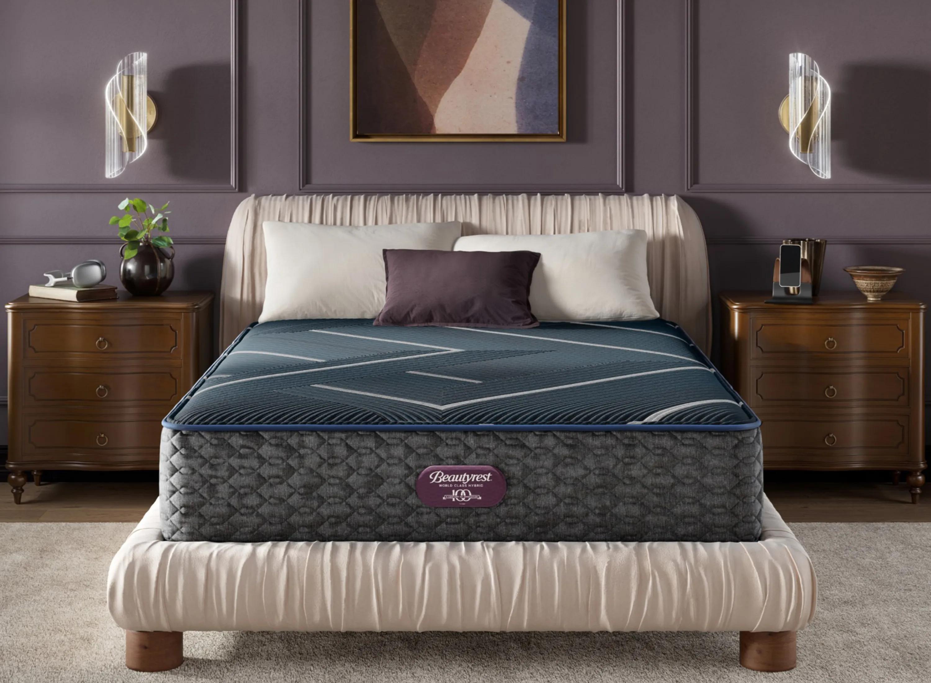 Beautyrest World Class Level Four Plush Hybrid Mattress