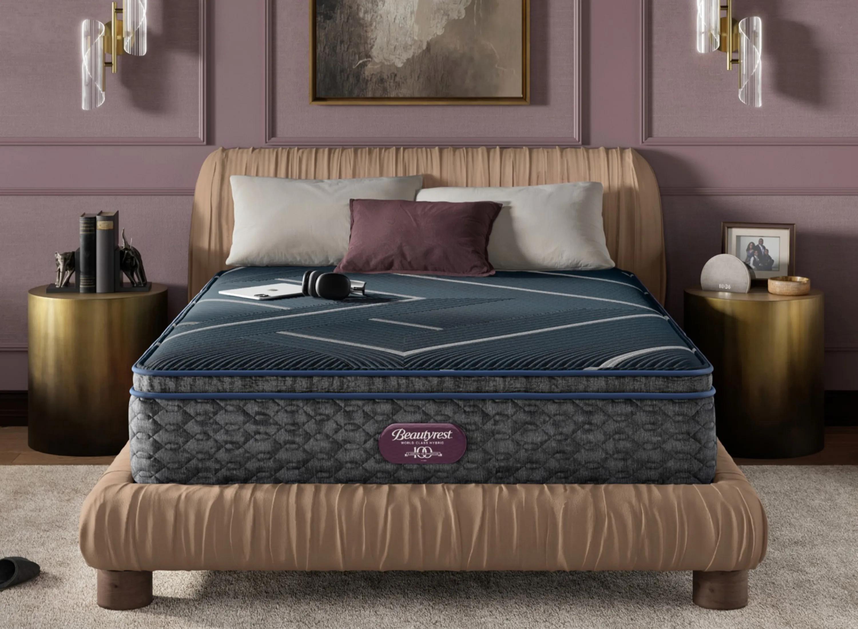 Beautyrest World Class Level Four Medium Hybrid Apex Top Mattress