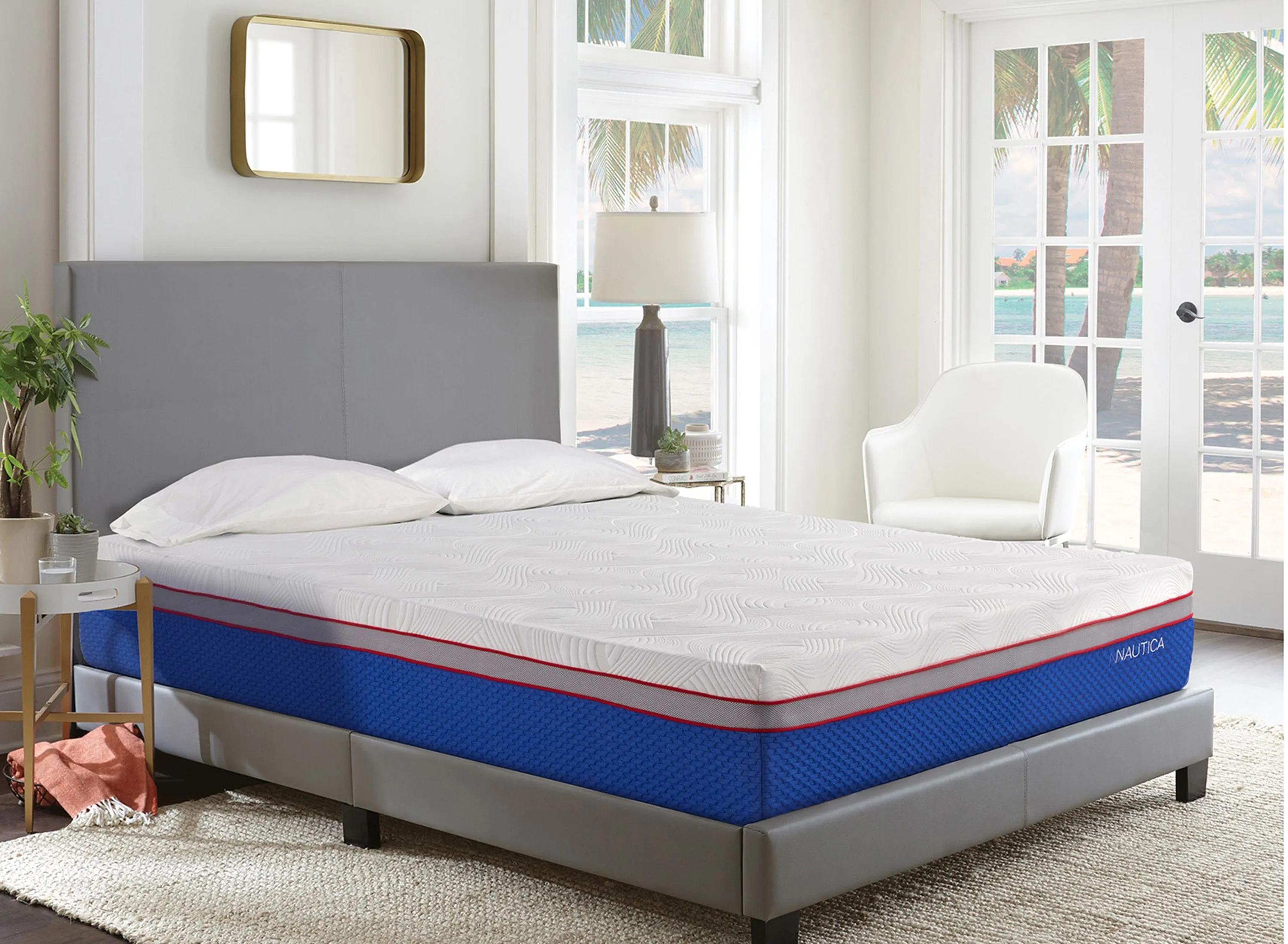 Nautica Serenity Memory Foam Mattress w/ Ice Fiber