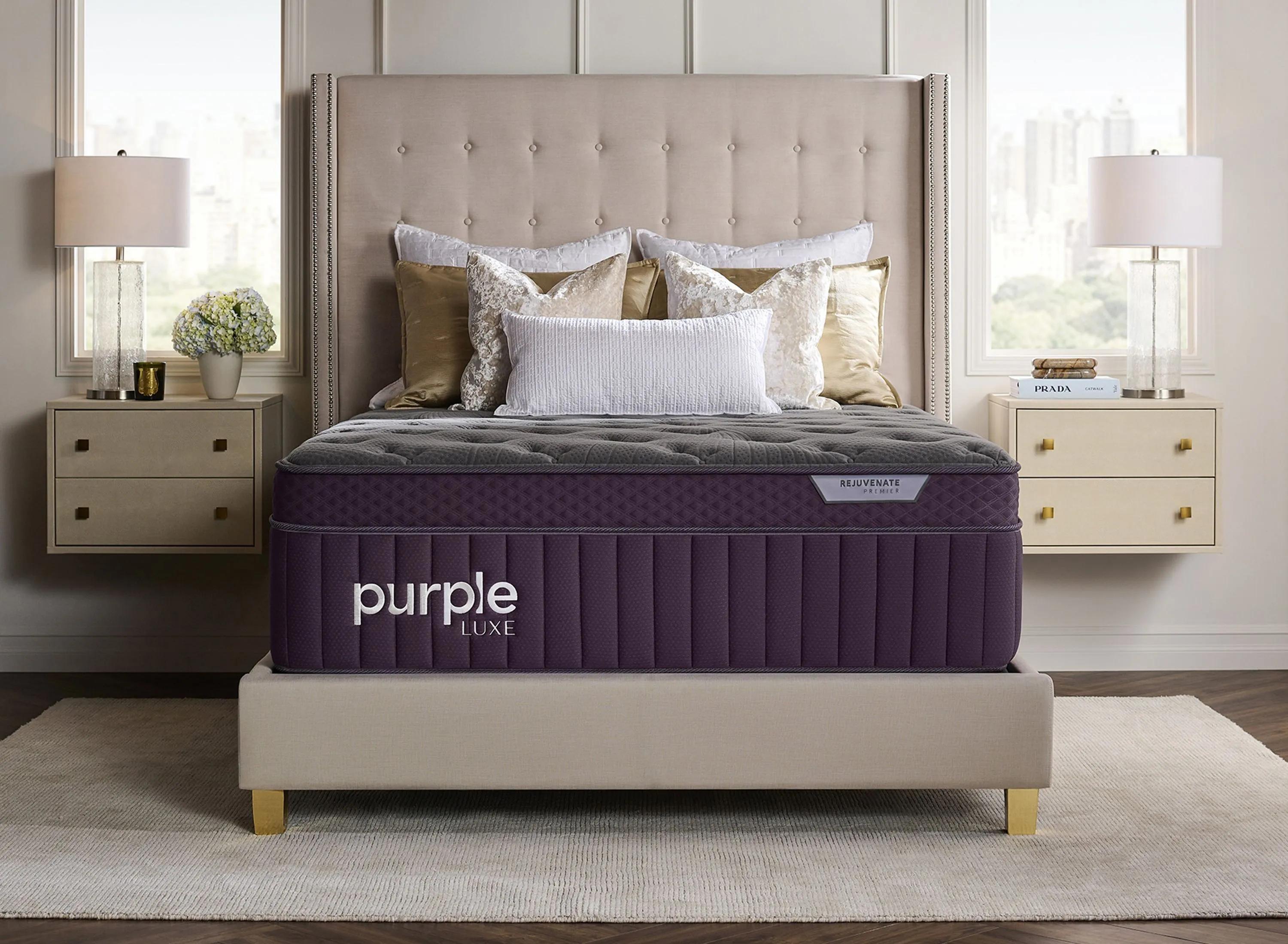 Purple Luxe RejuvenatePremier Medium Luxury Pillow Top Mattress