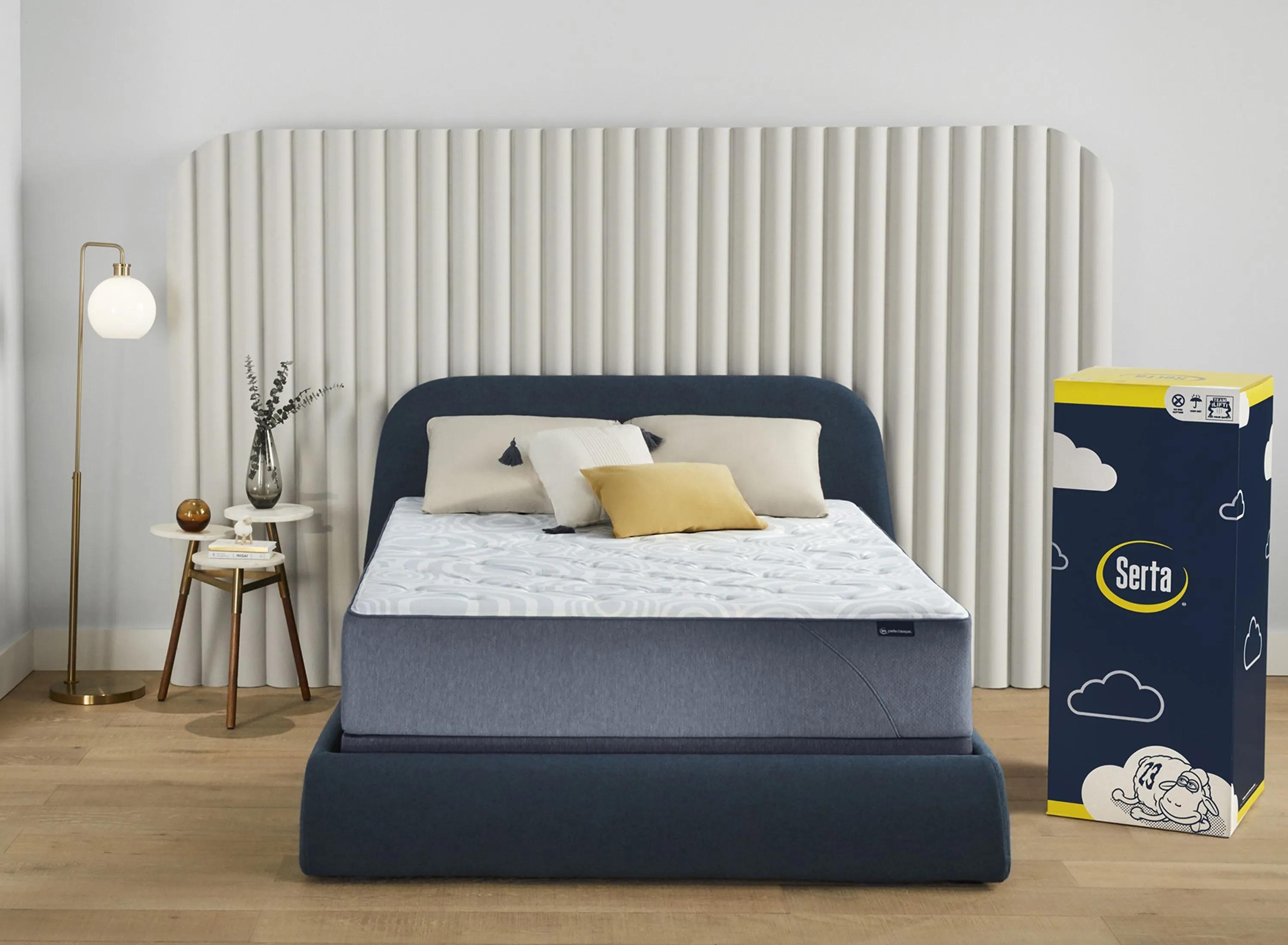 Serta Perfect Sleeper Tranquil Wave Hybrid Medium Mattress in a Box