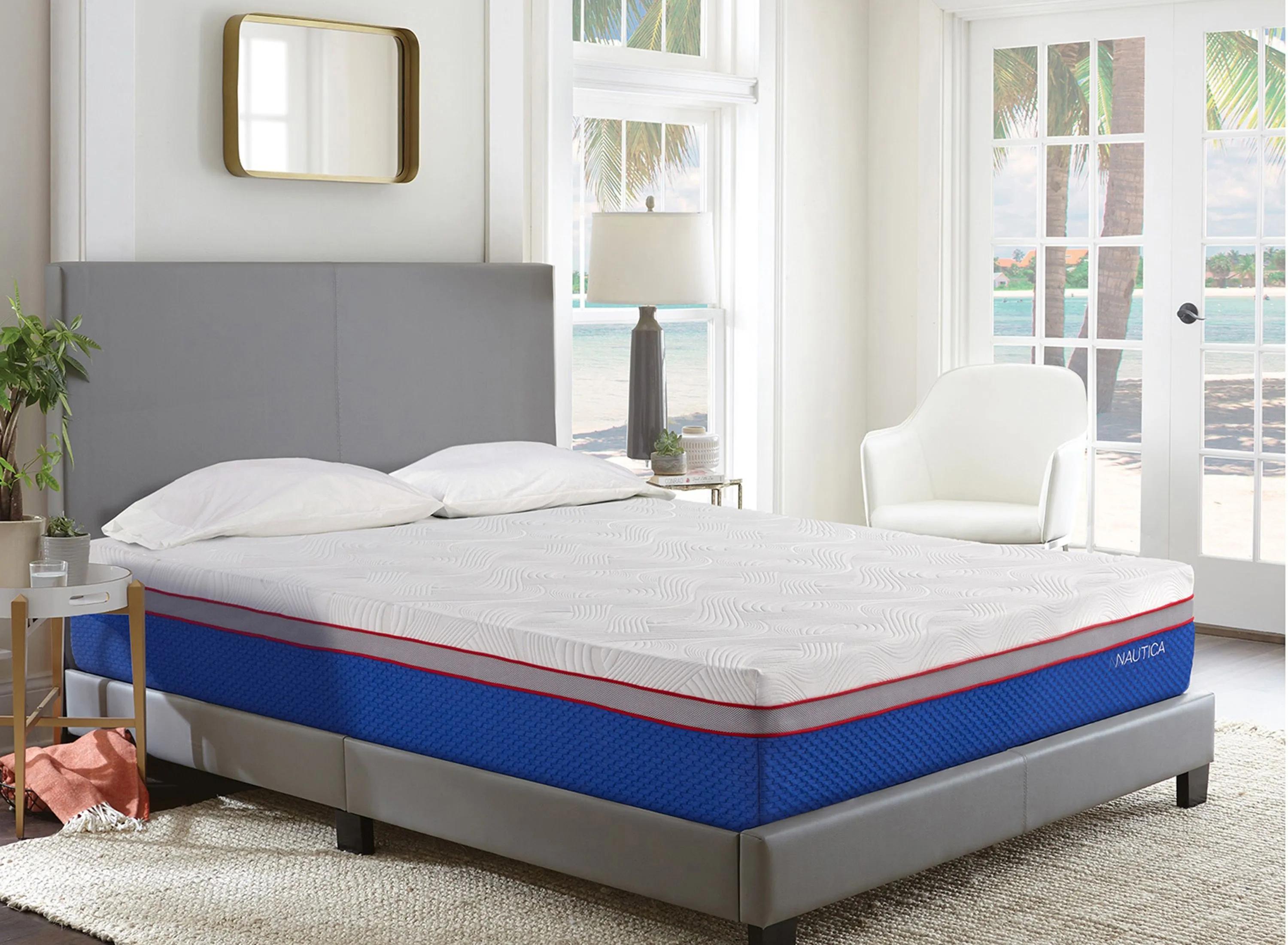 Nautica Serenity Memory Foam Mattress w/ Ice Fiber