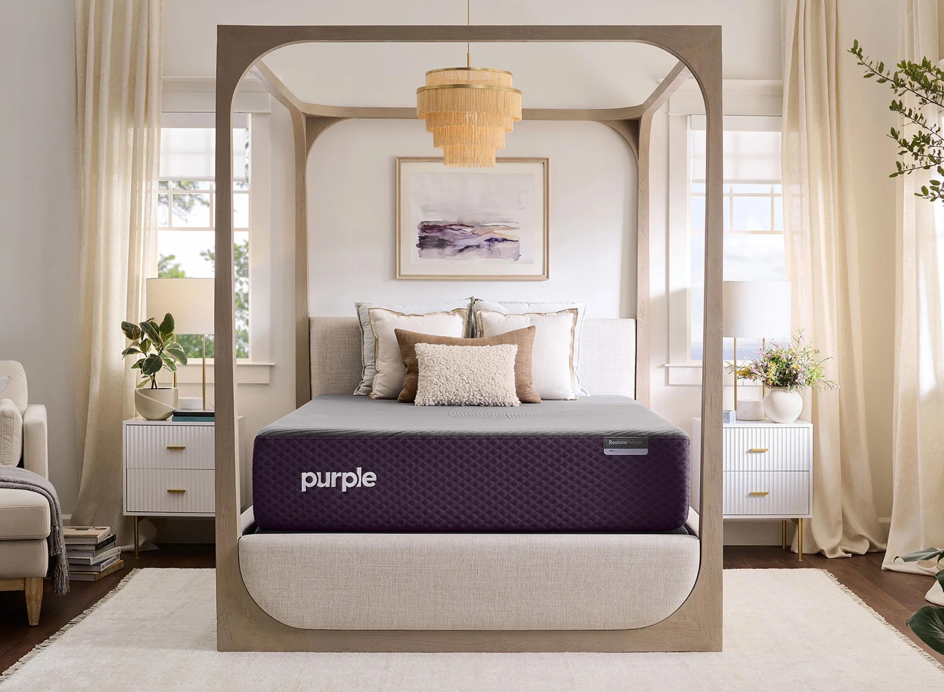 Purple RestorePremier Soft Hybrid Mattress