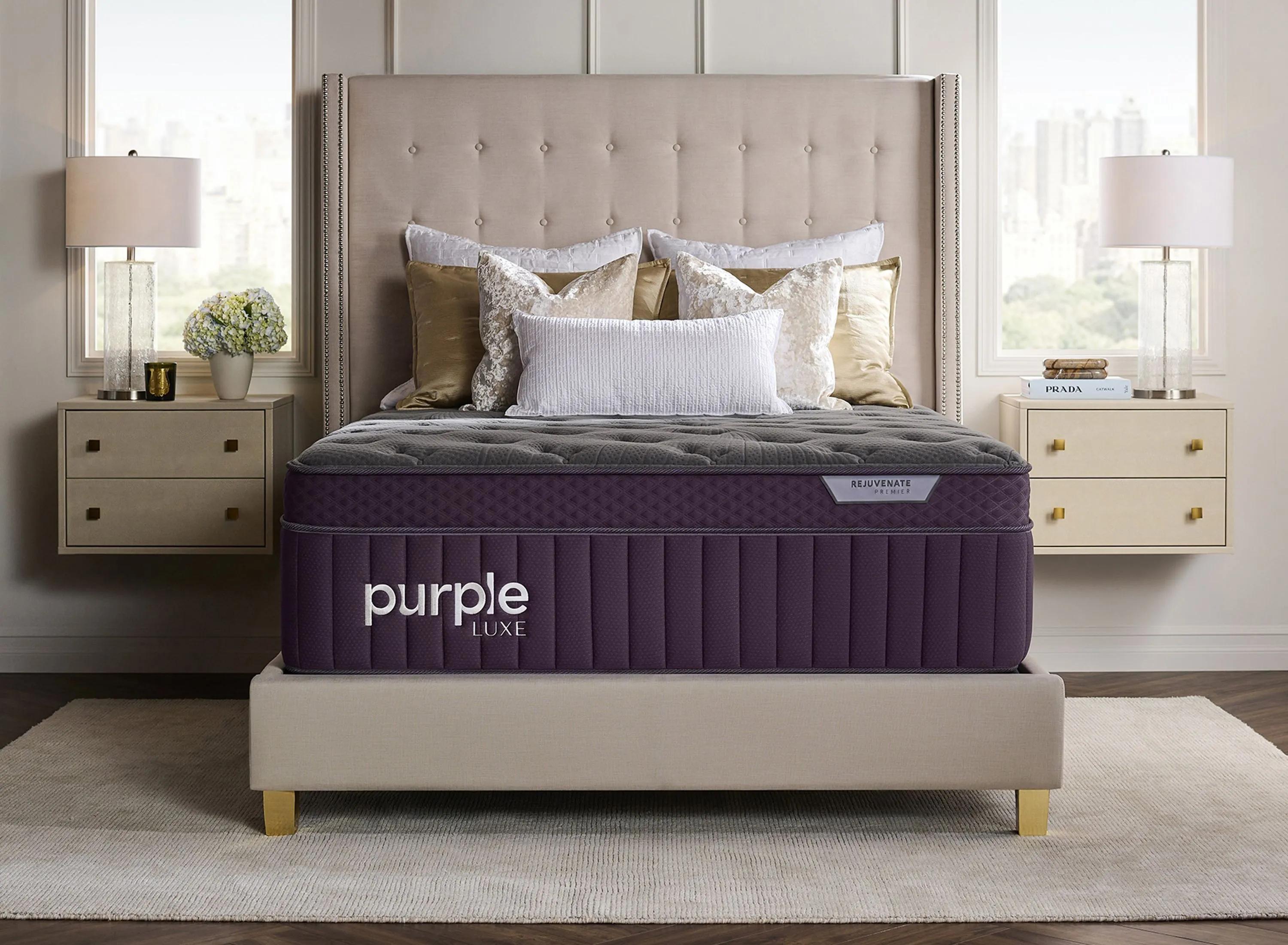 Purple Luxe RejuvenatePremier Medium Luxury Pillow Top Mattress
