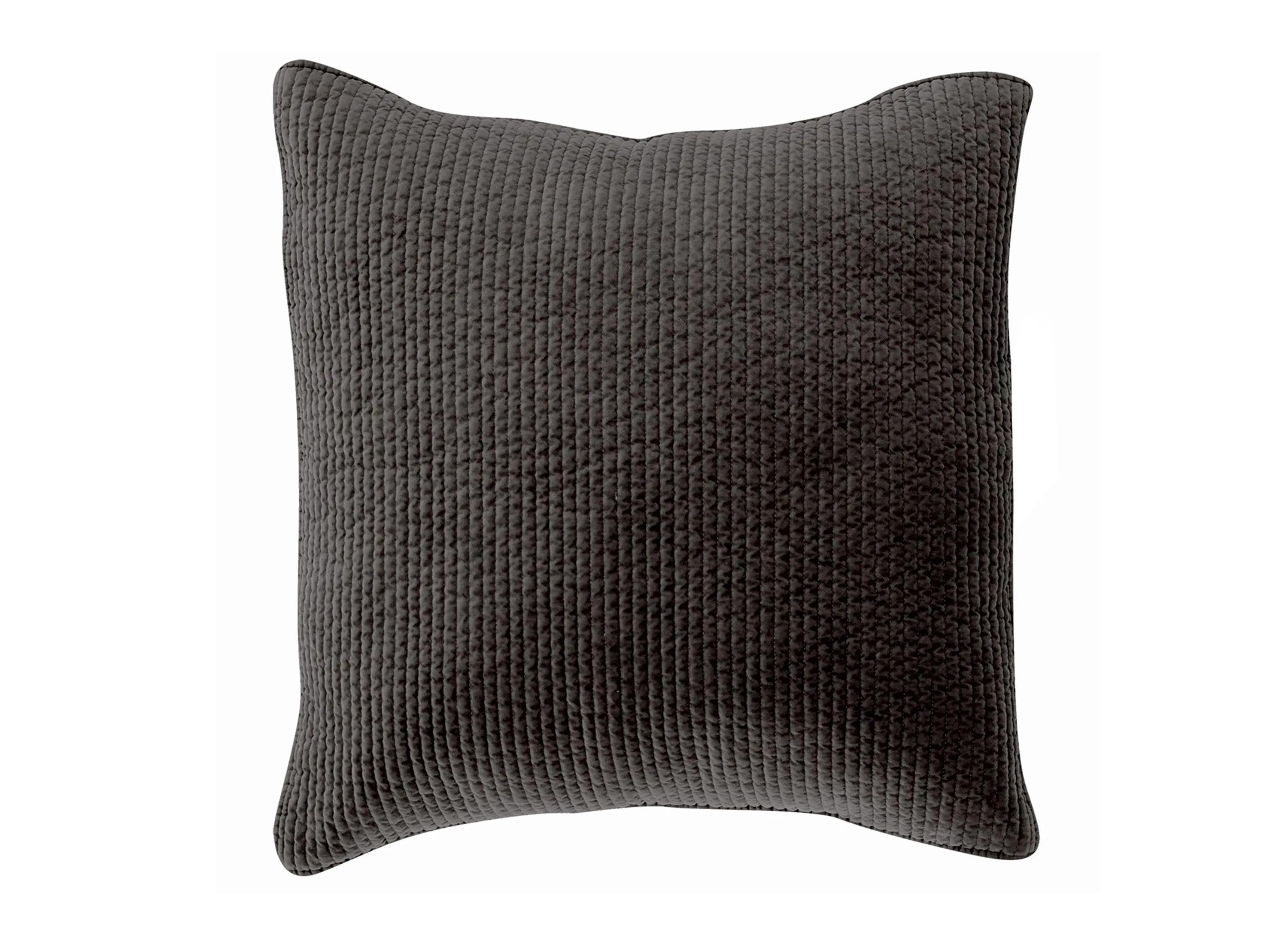 Stonewashed Cotton Velvet Quilted Sham