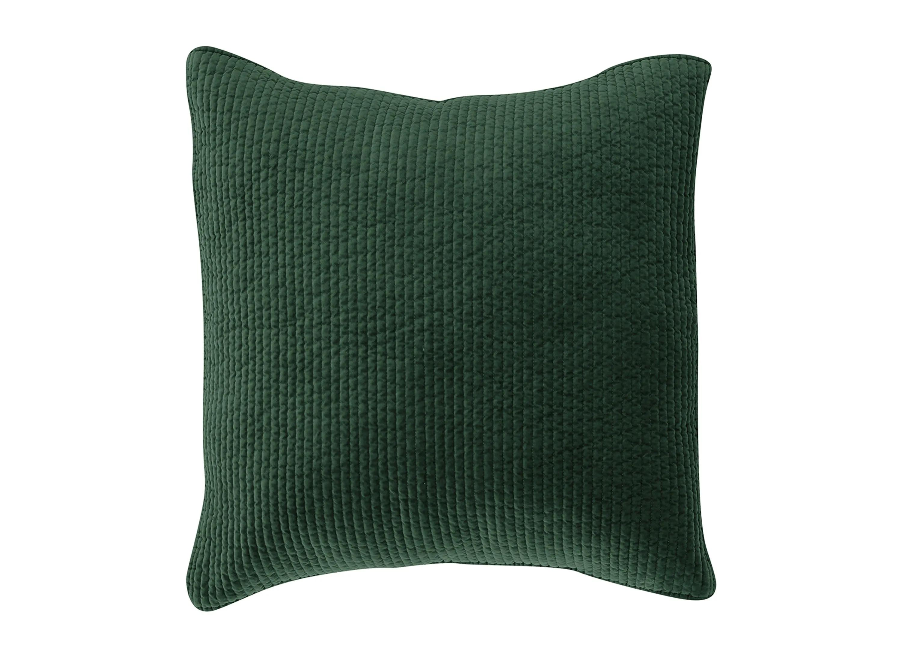 Stonewashed Cotton Velvet Quilted Sham