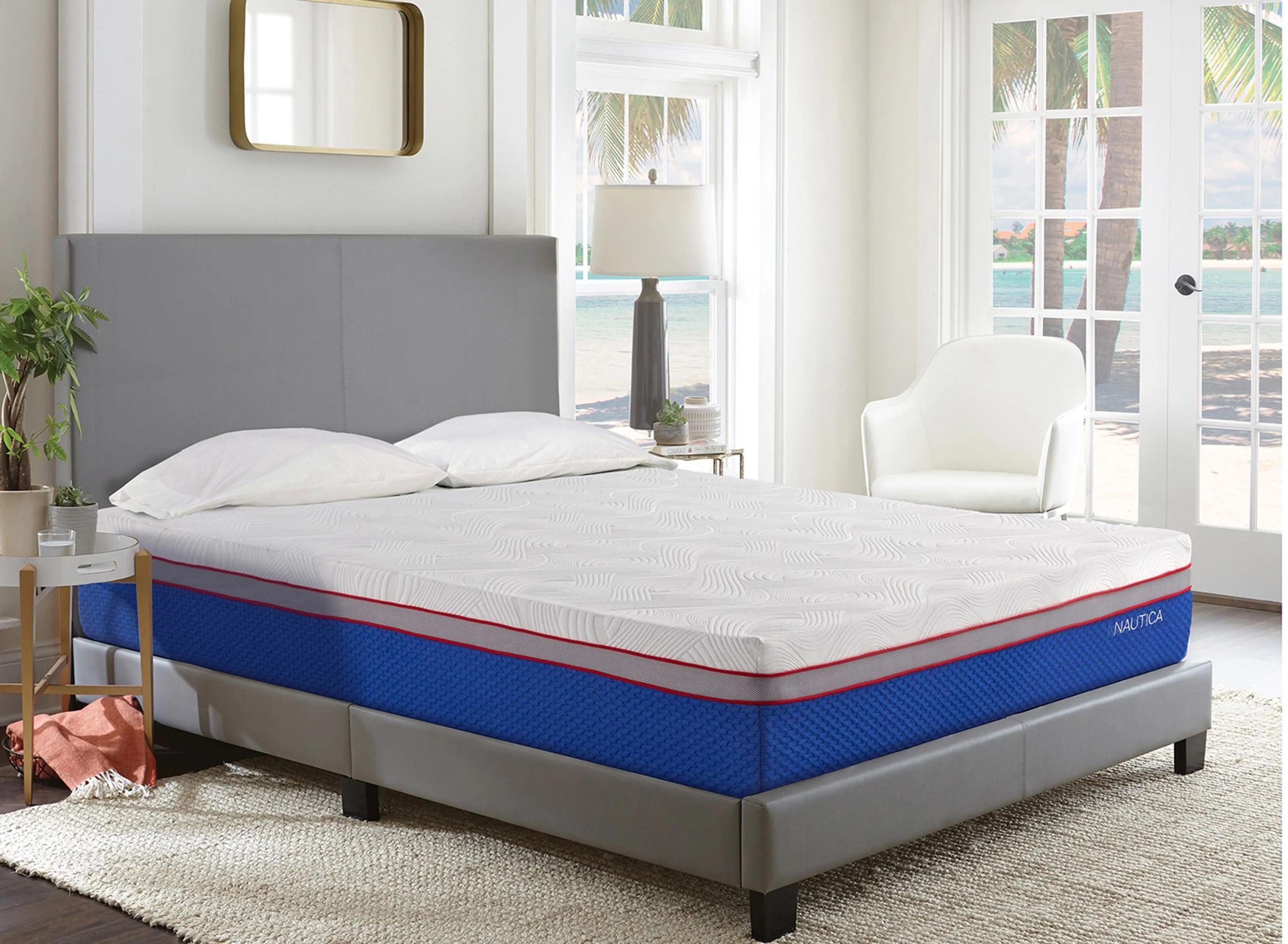 Nautica Serenity Memory Foam Mattress w/ Ice Fiber