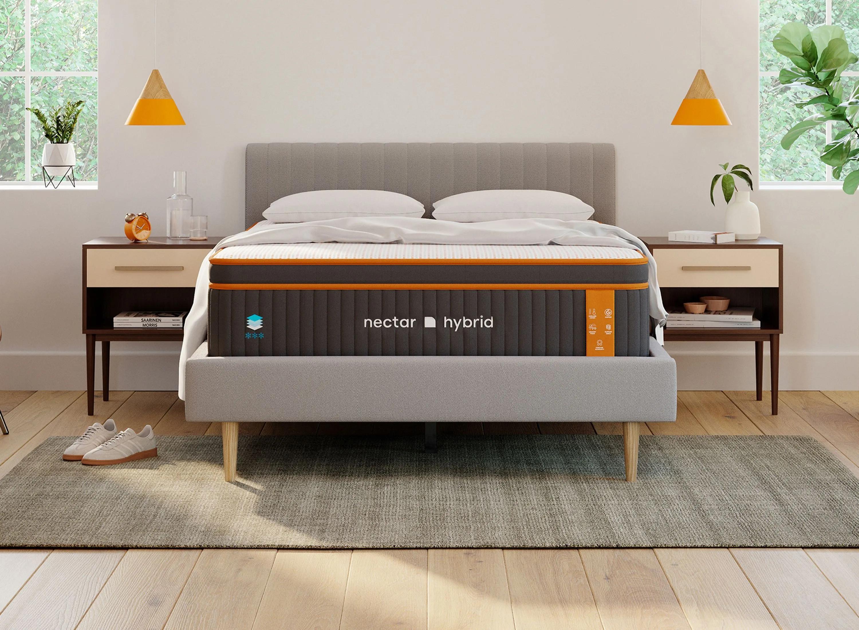 482199901 Nectar Premier Copper Hybrid Medium-Firm Mattress  sku 482199901