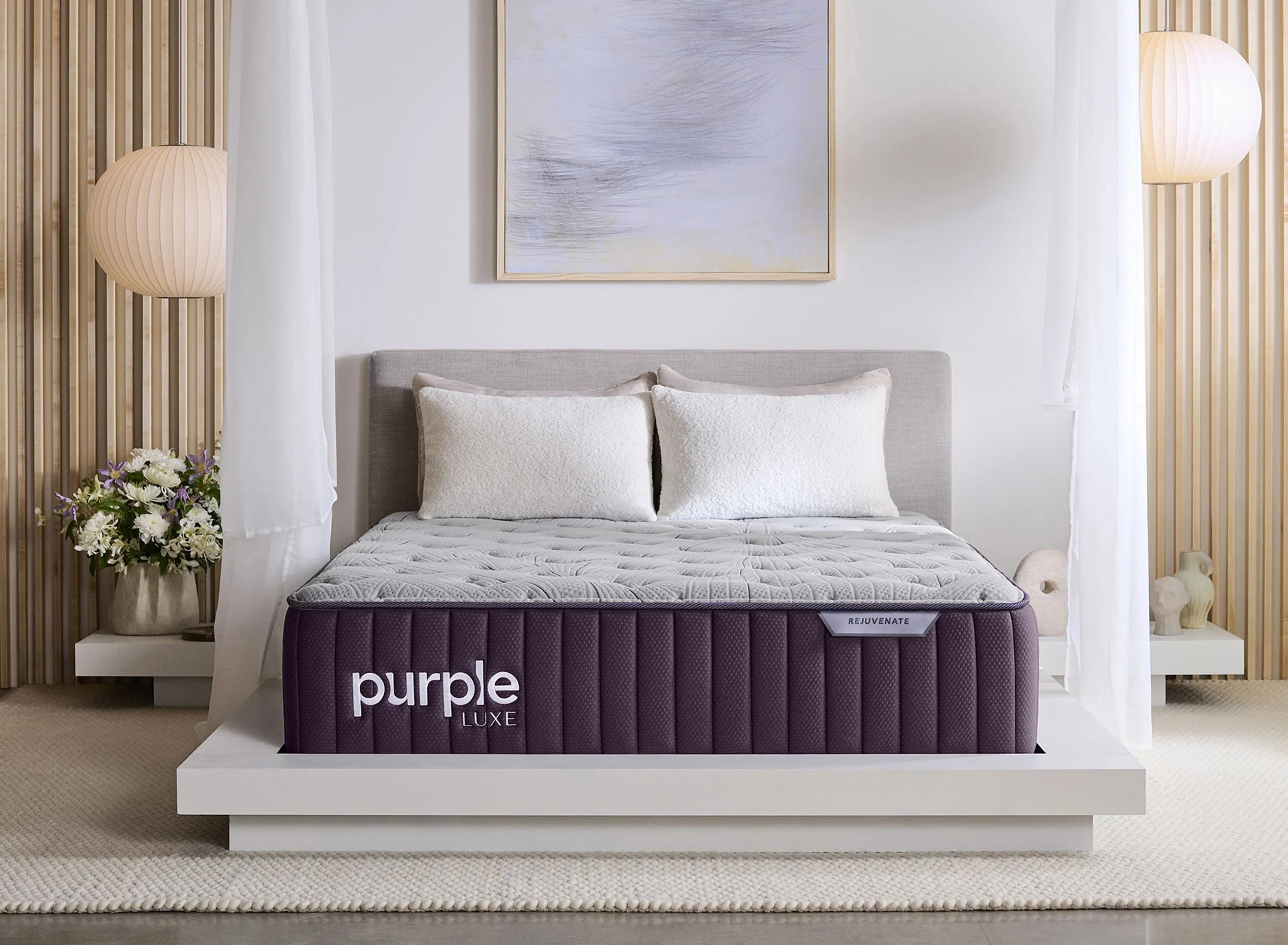 Purple Luxe Rejuvenate Firm Mattress - Split King