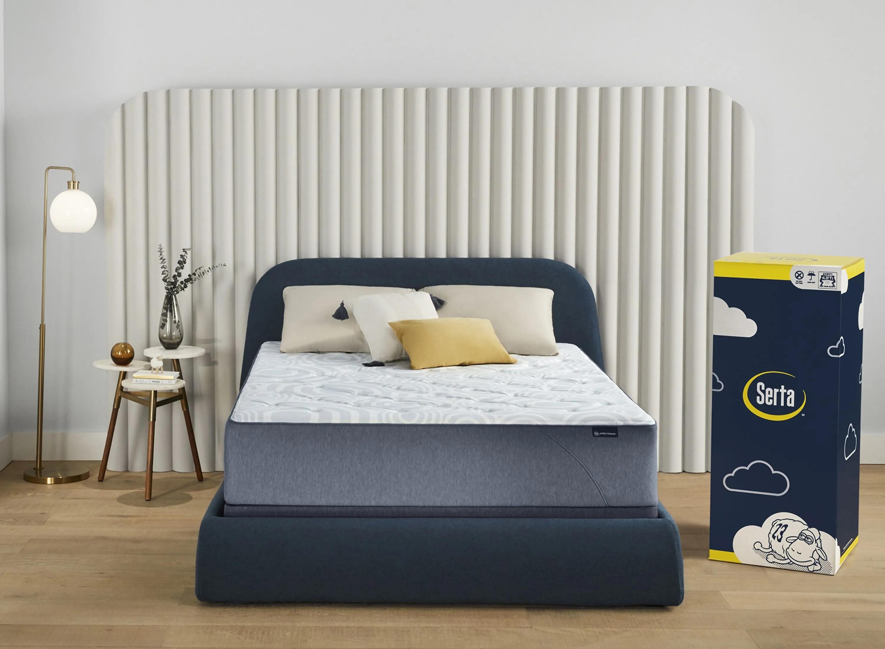 Serta Perfect Sleeper Tranquil Wave Hybrid Medium Mattress in a Box