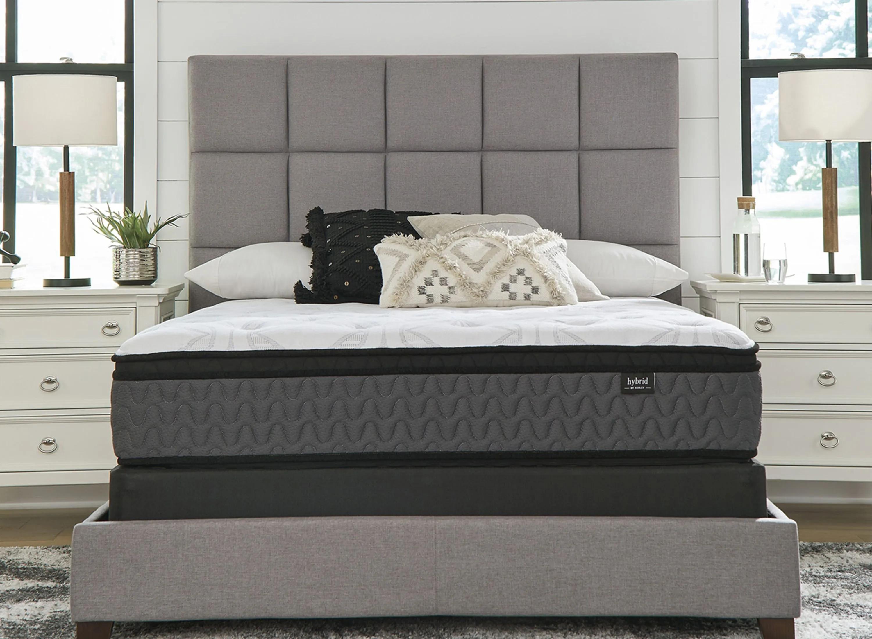 483113580 Ashley Sleep Essentials 12 Inch Medium Hybrid Matt sku 483113580