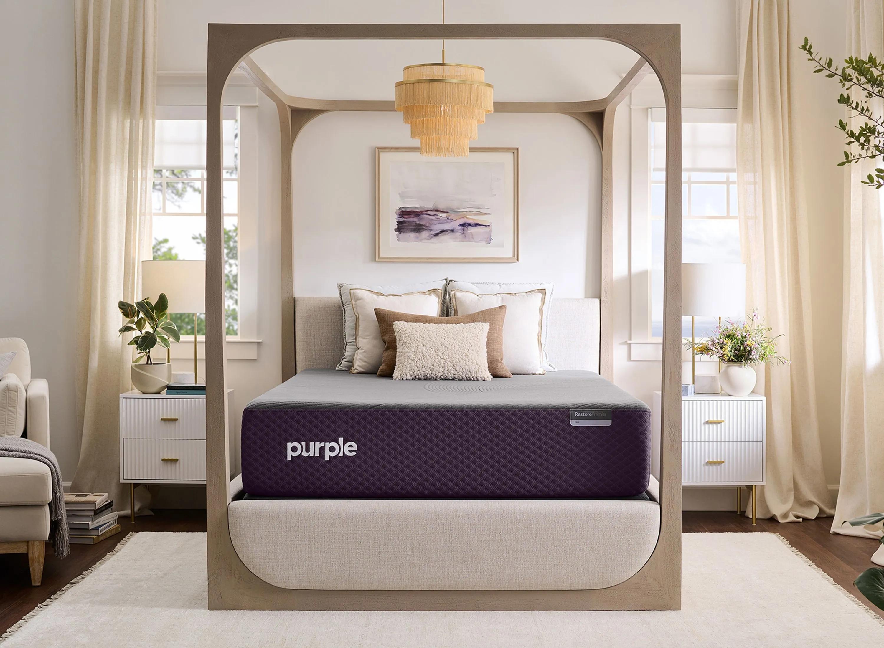 Purple RestorePremier Soft Hybrid Mattress