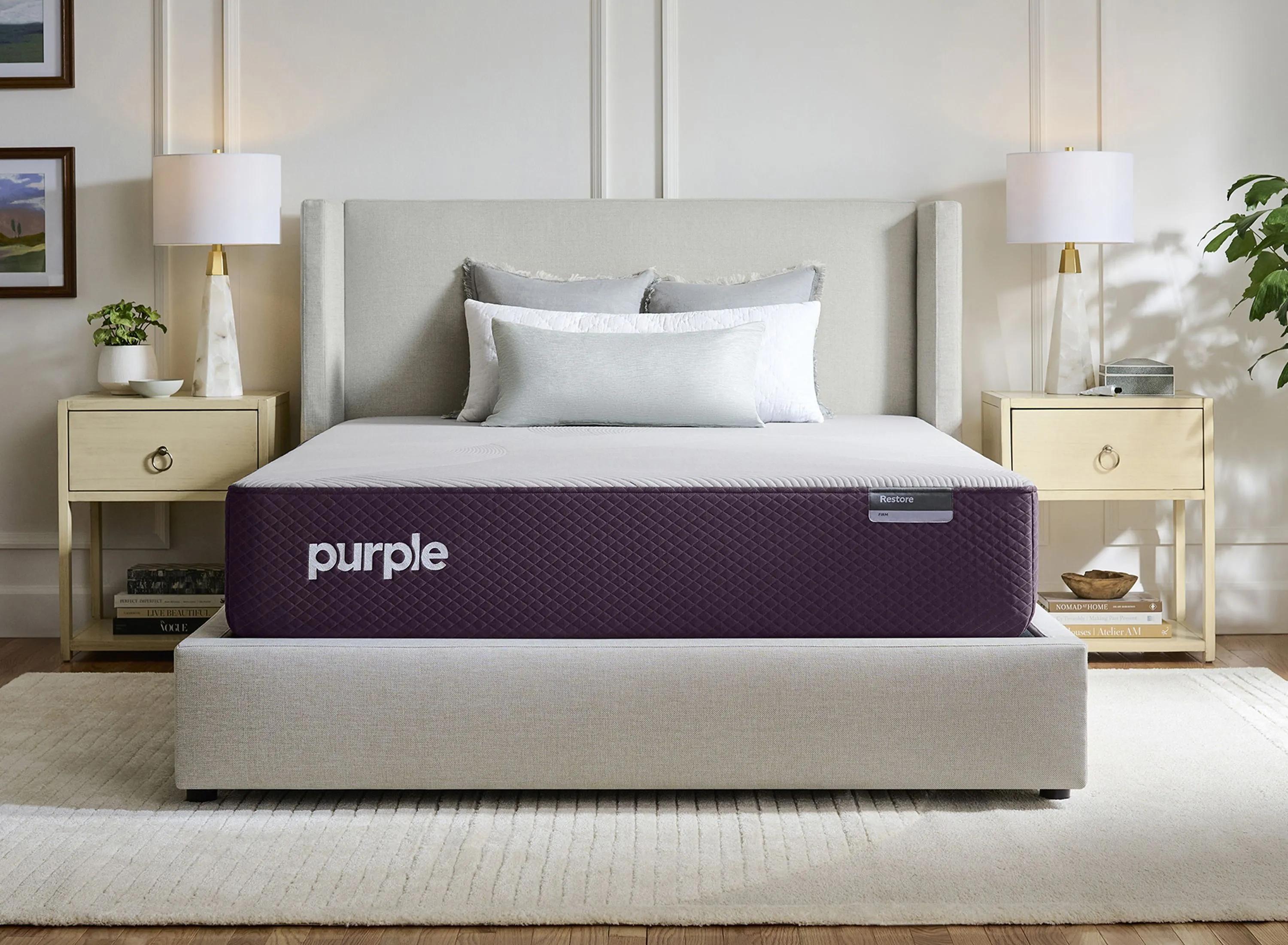483262390 Purple Restore Soft Hybrid Mattress sku 483262390