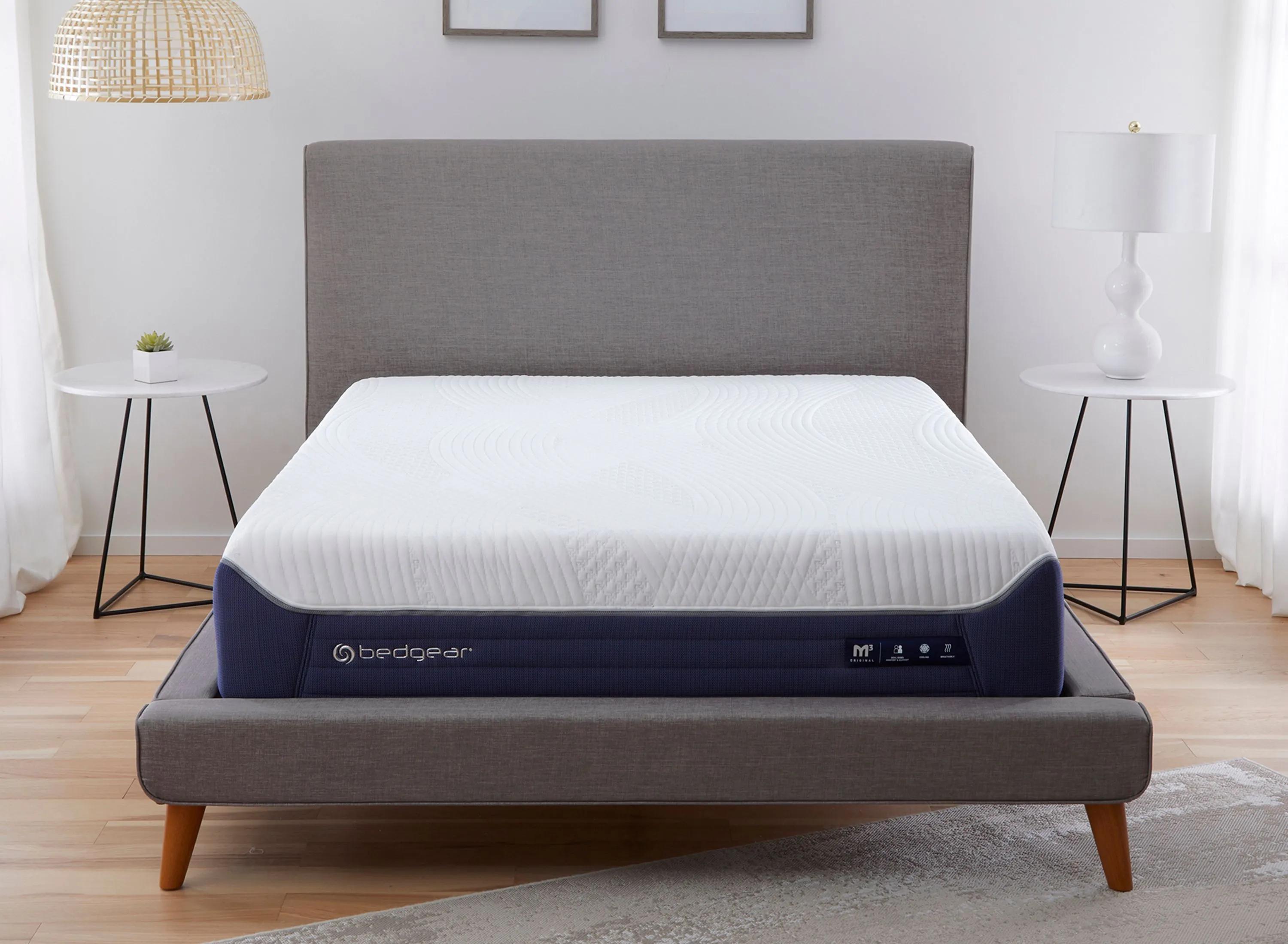 BEDGEAR M3 Performance Split Comfort Mattress - Firm & Medium Firm