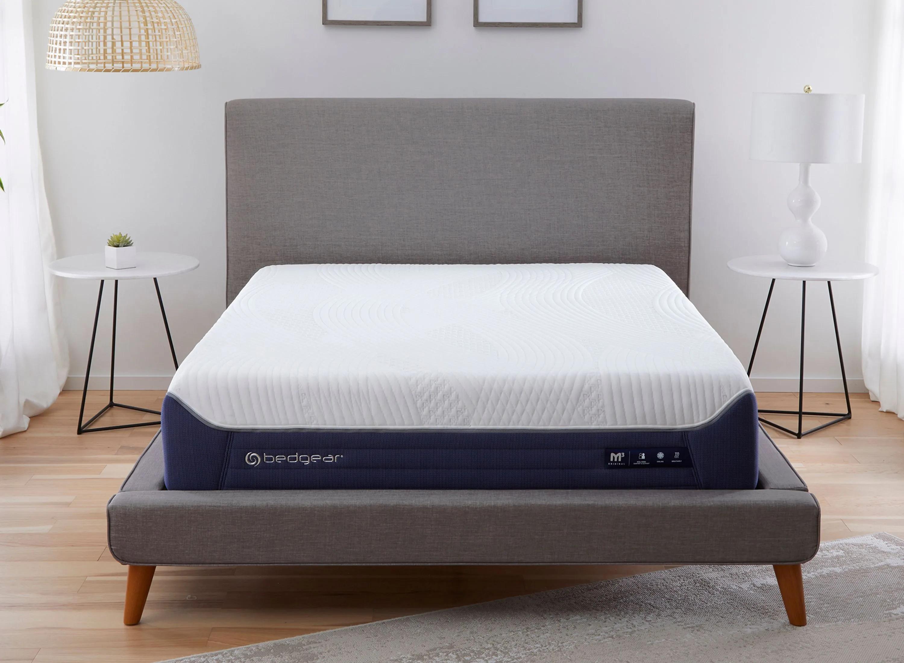 BEDGEAR M3 Performance Split Comfort Mattress - Firm & Medium Soft