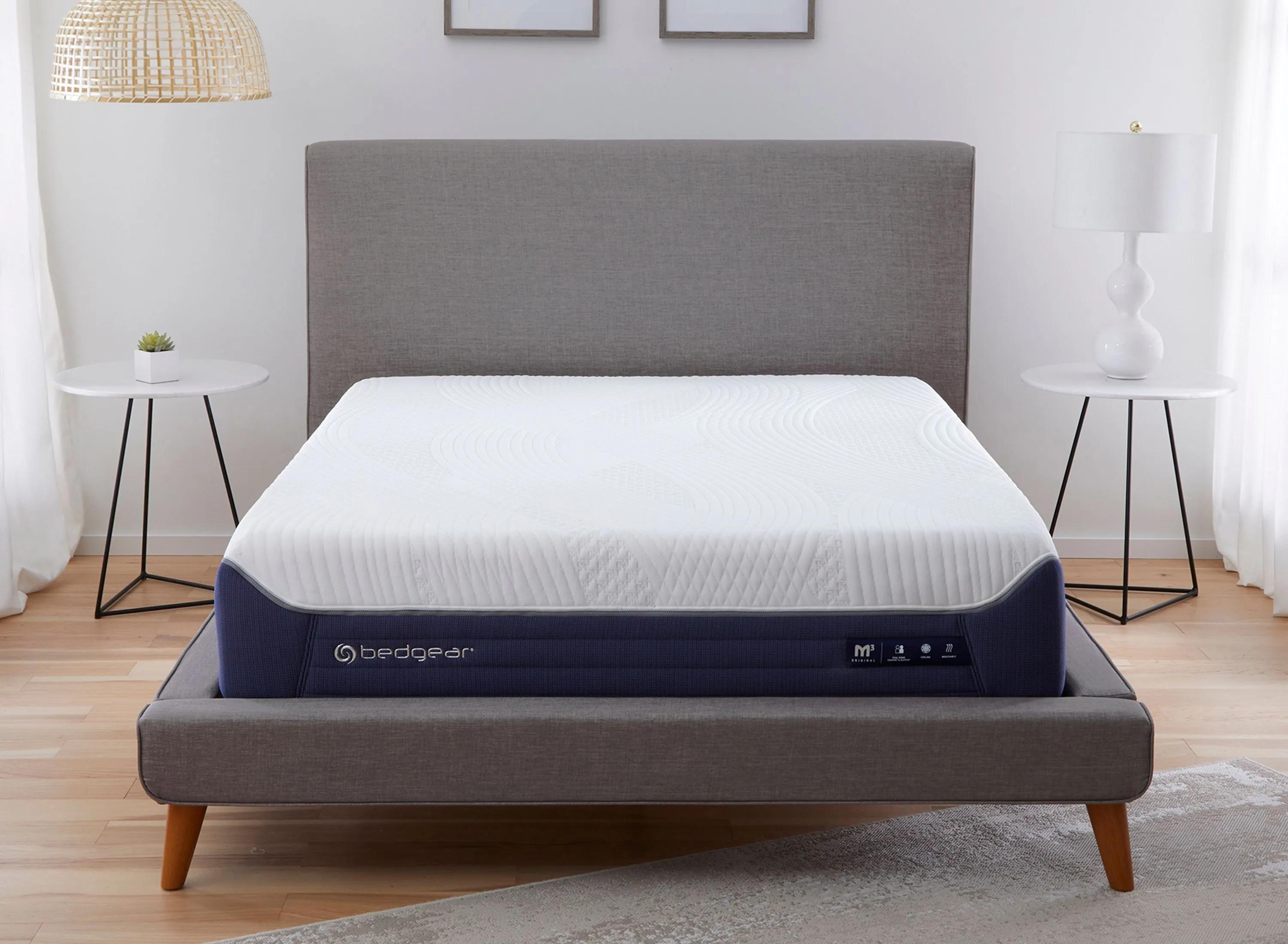 BEDGEAR M3 Performance Split Comfort Mattress - Firm & Soft