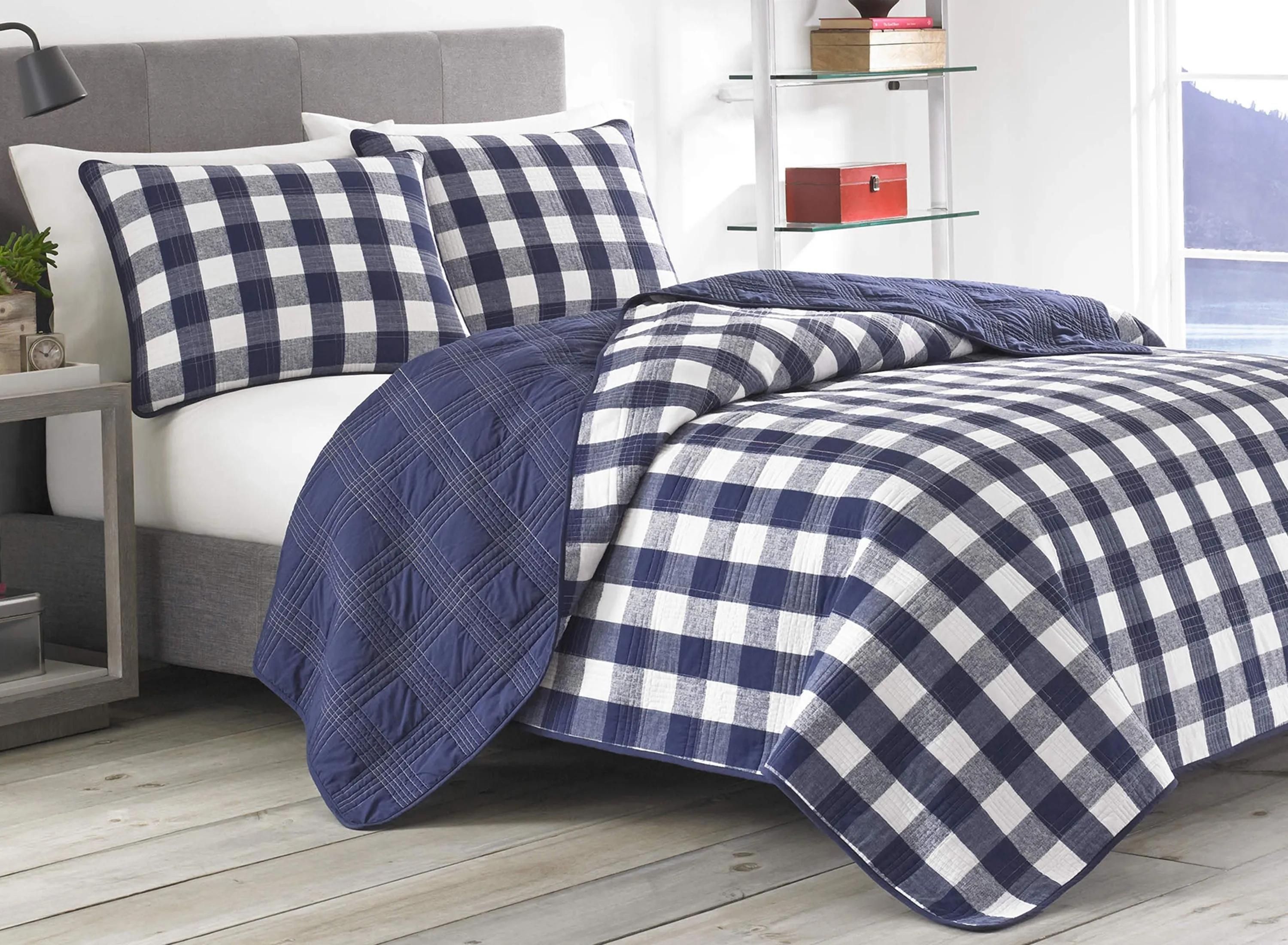 Lakehouse Plaid 2-pc. Quilt Set