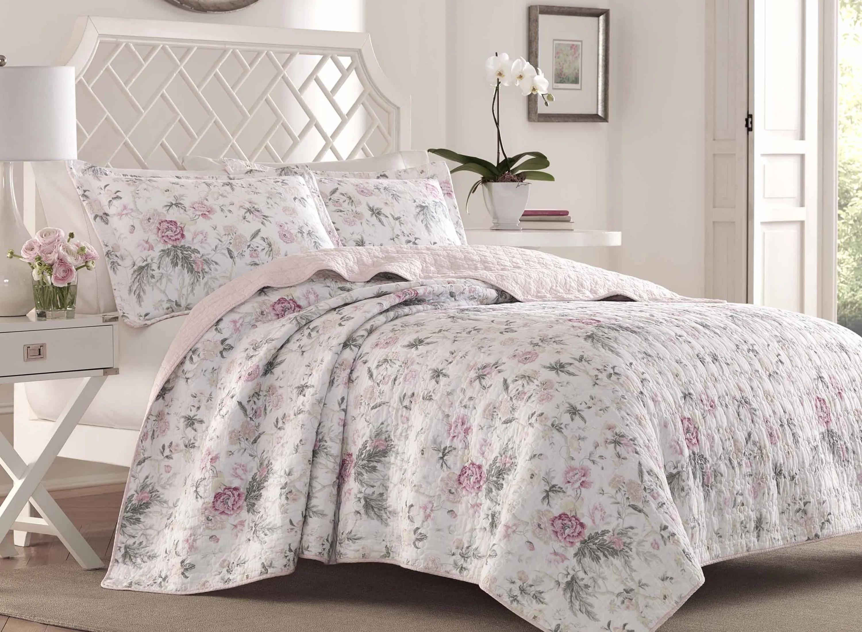 Breezy Floral-3 Piece Quilt Set