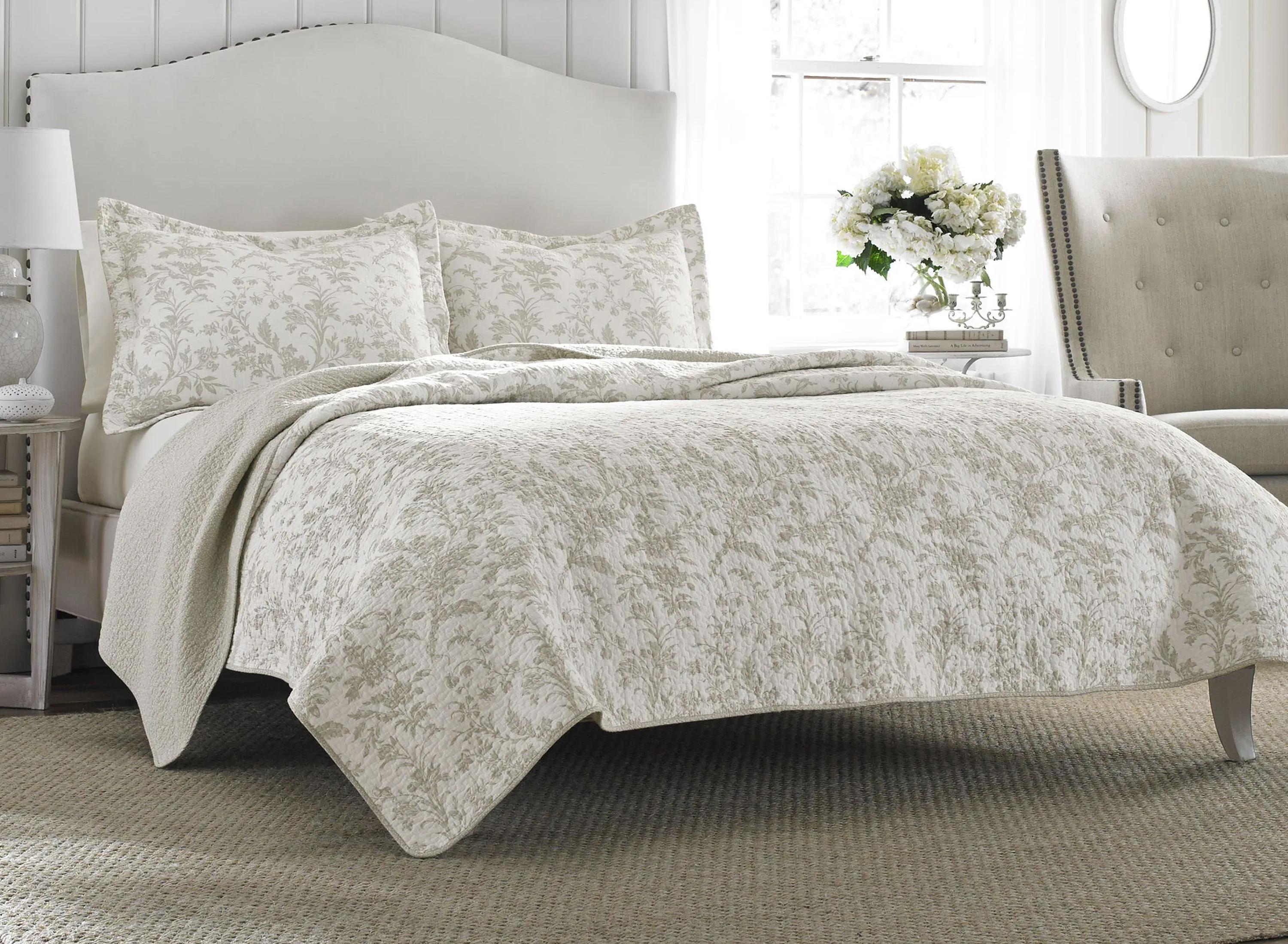 Amberley-3 Piece Quilt Set