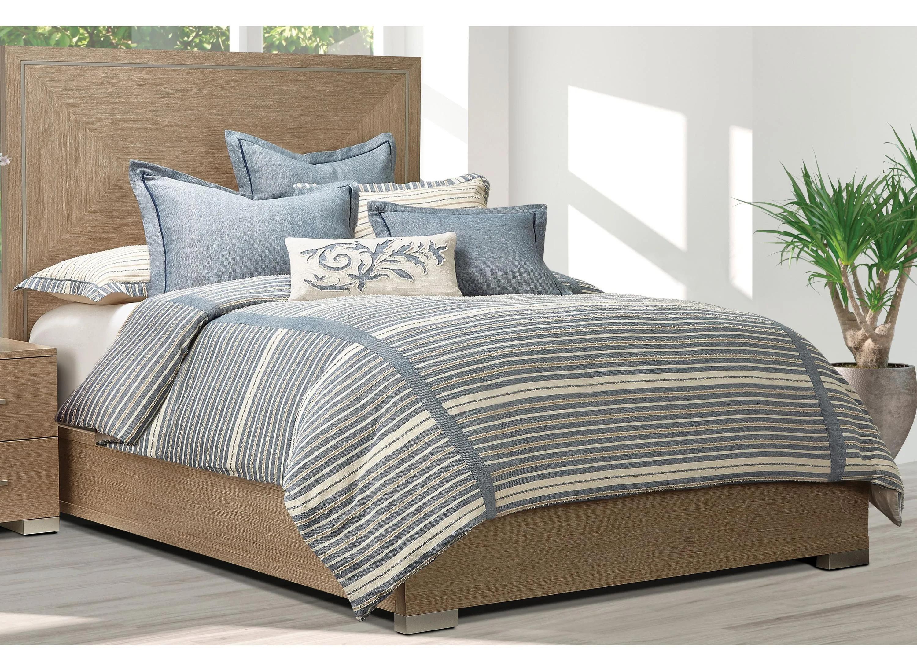 Mills Denim 7 Piece Queen Duvet Set