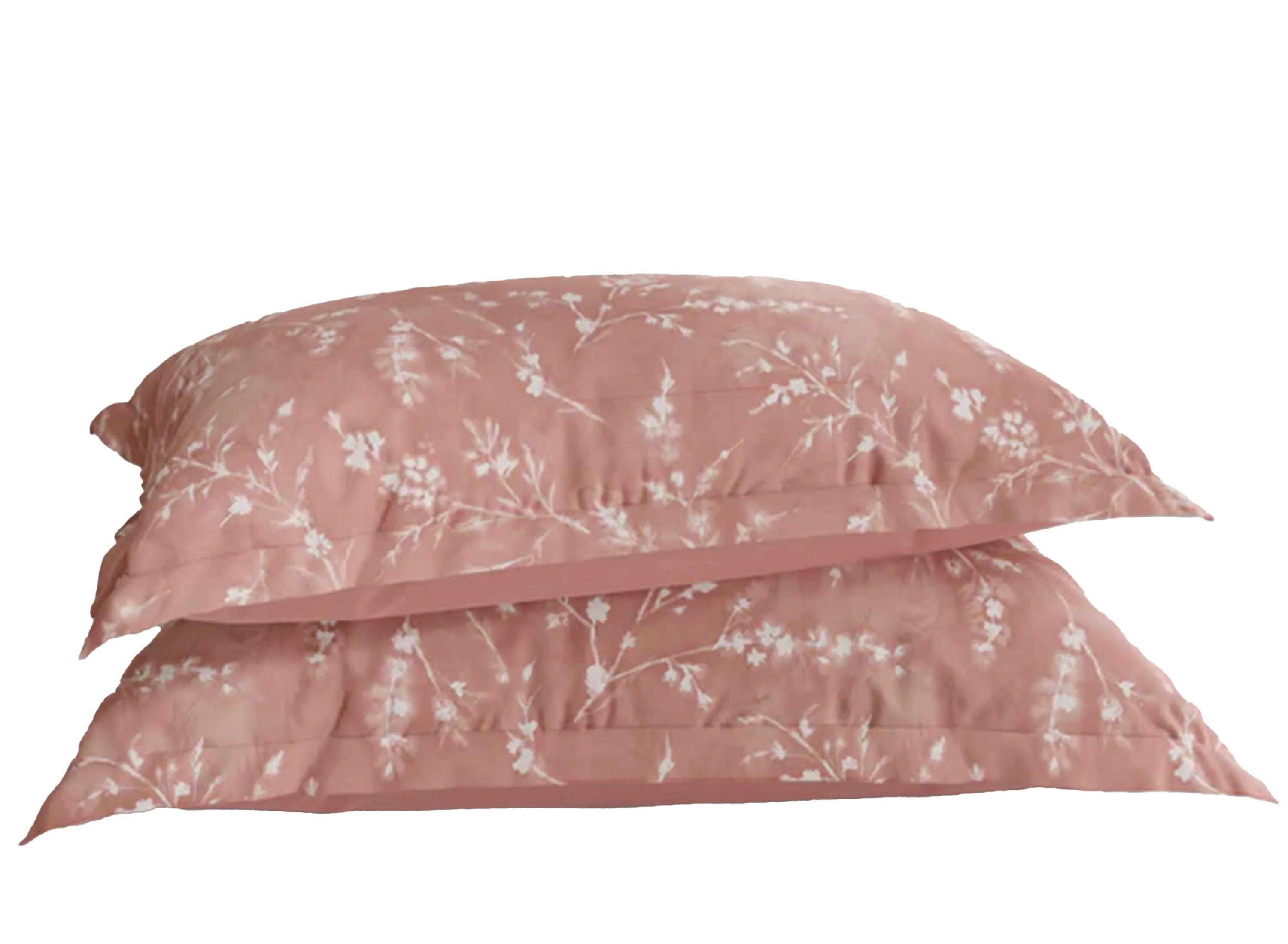 PureCare Floral Press Pillow Sham Set - Euro